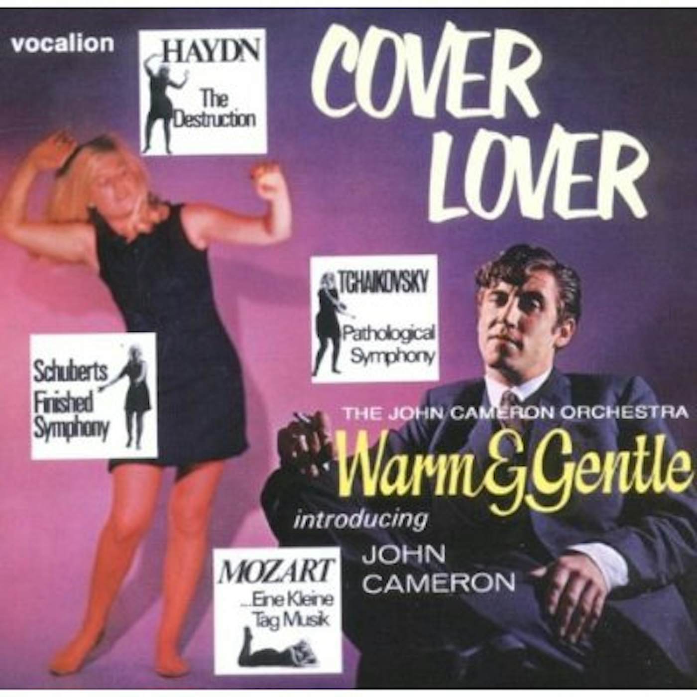 John Cameron COVER LOVER/WARM & GENTLE CD