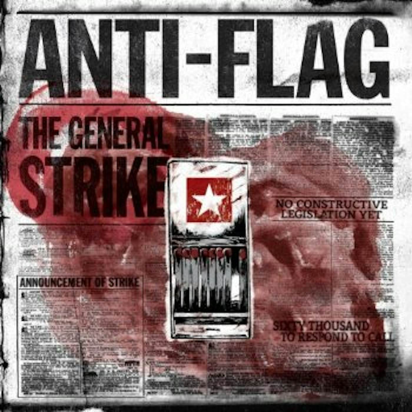 Anti-Flag GENERAL STRIKE TEE BUNDLE CD