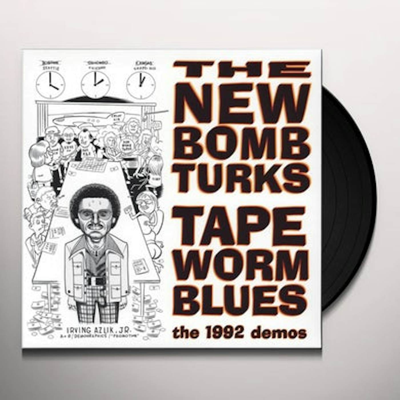 New Bomb Turks TAPEWORM BLUES Vinyl Record