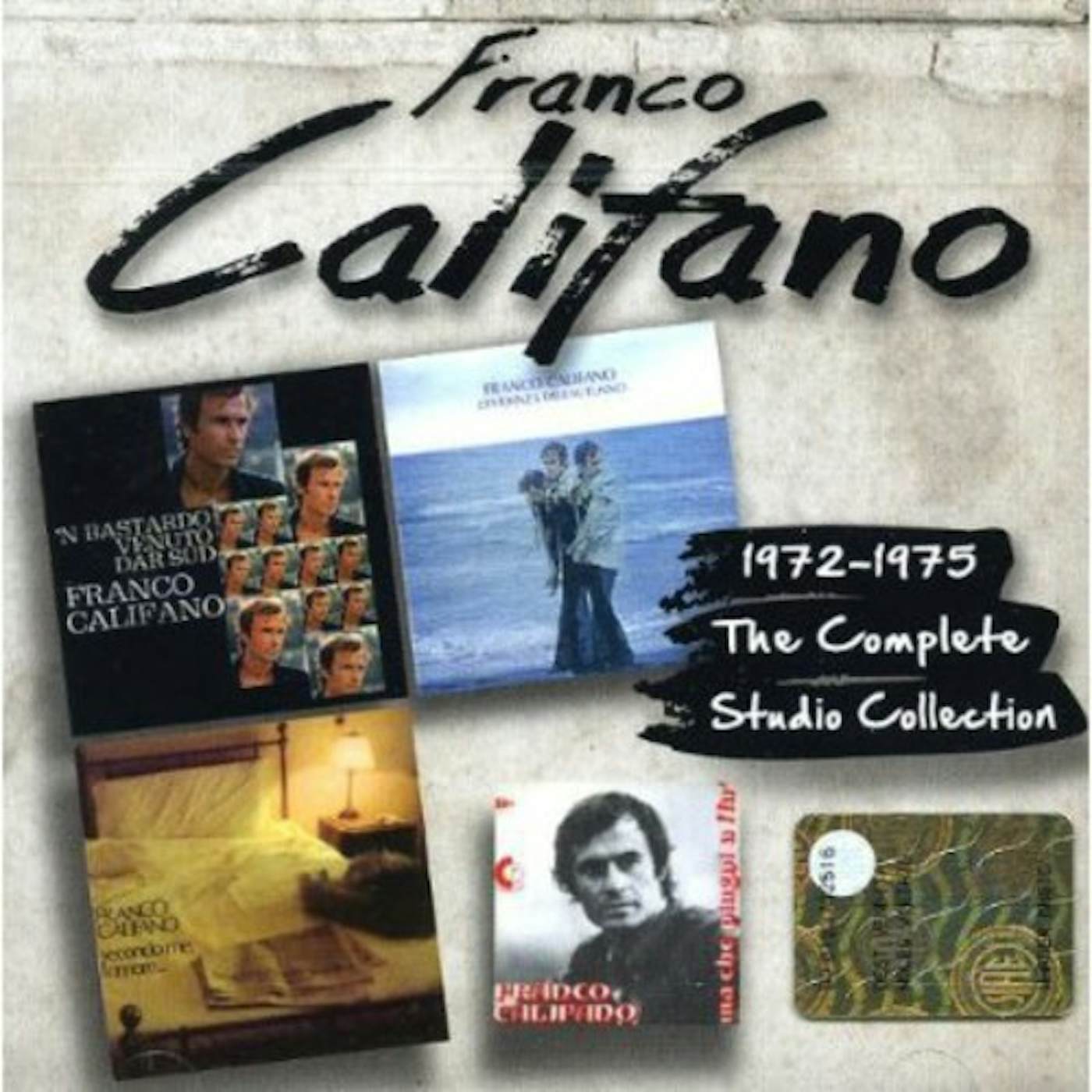 Franco Califano COMPLETE STUDIO COLLECTION 1972-75 CD