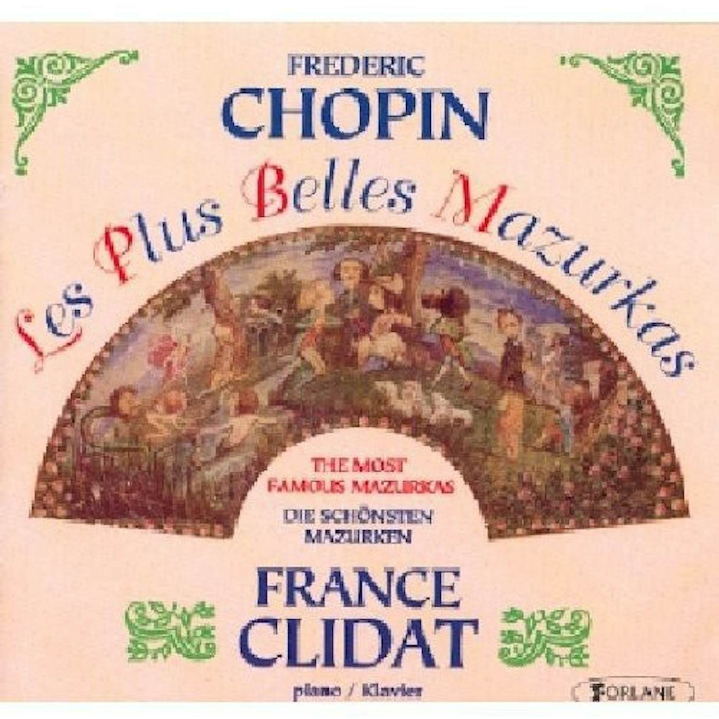 Frédéric Chopin LES PLUS BELLES MAZURKAS CD