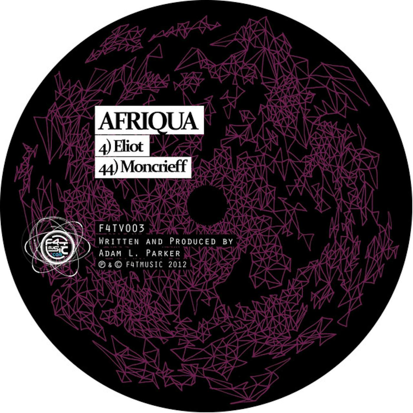 Afriqua ELIOT/MONCRIEFF Vinyl Record