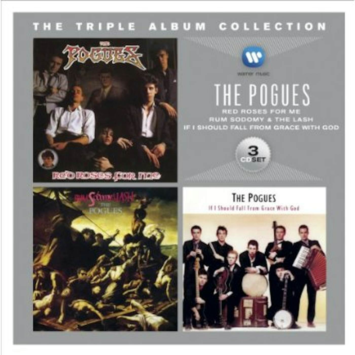 The Pogues TRIPLE ABLUM COLLECTION CD