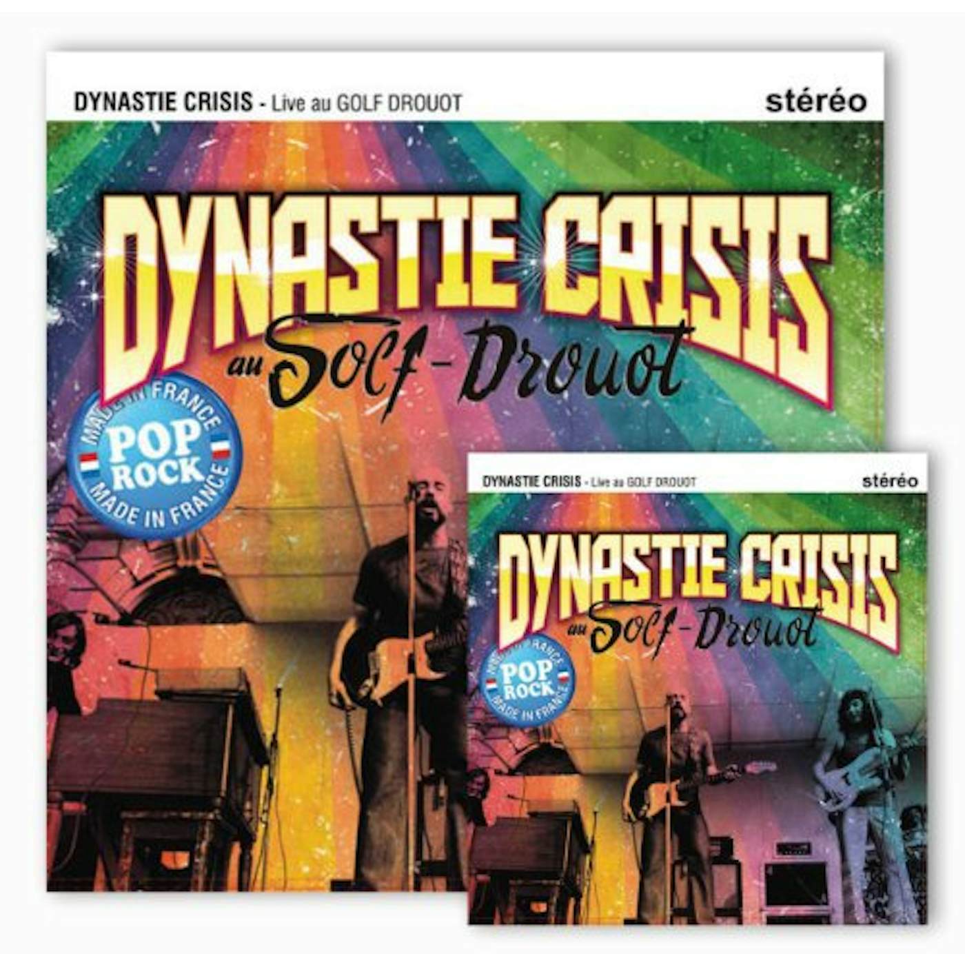 Dynastie Crisis LIVE AU GOLF DROUOT Vinyl Record - Canada Release