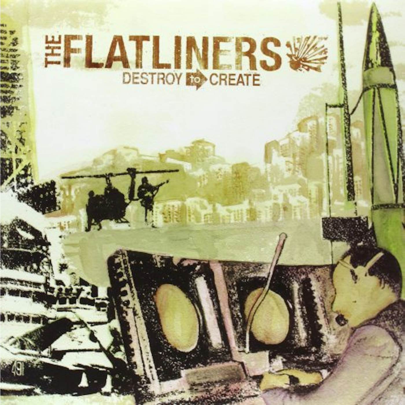 The Flatliners Destroy To Create Vinyl Record