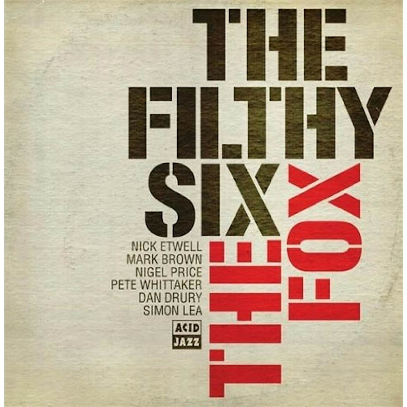 The Filthy Six FOX Vinyl Record