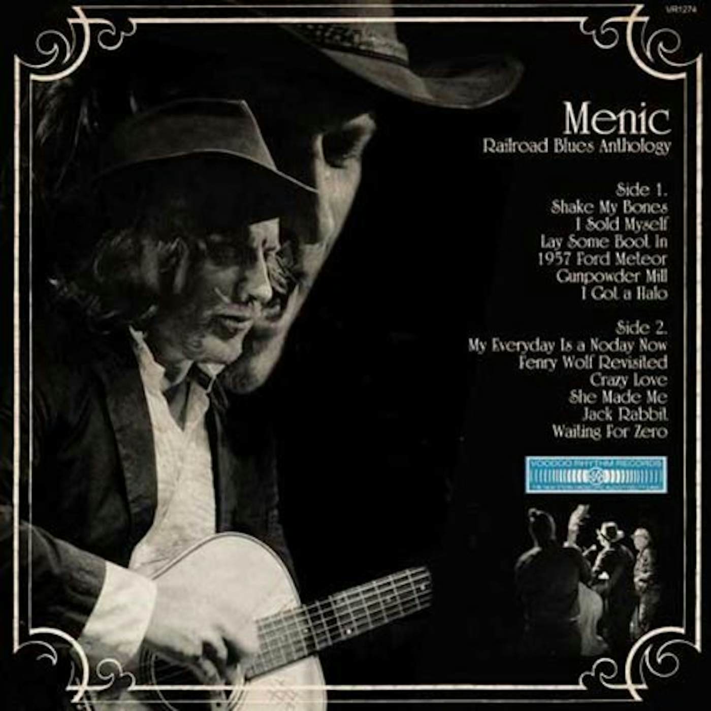 Menic Railroad Blues Anthology Vinyl Record