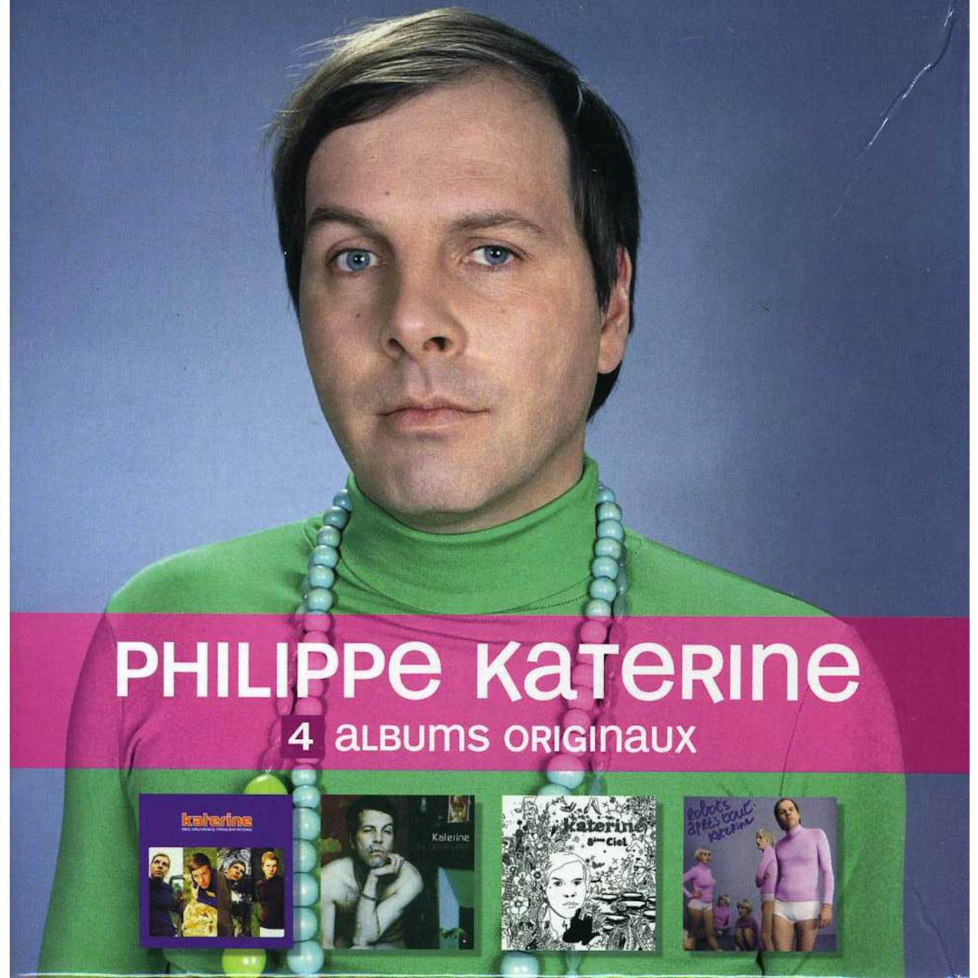 Philippe Katerine 4 ALBUMS ORIGINAUX CD