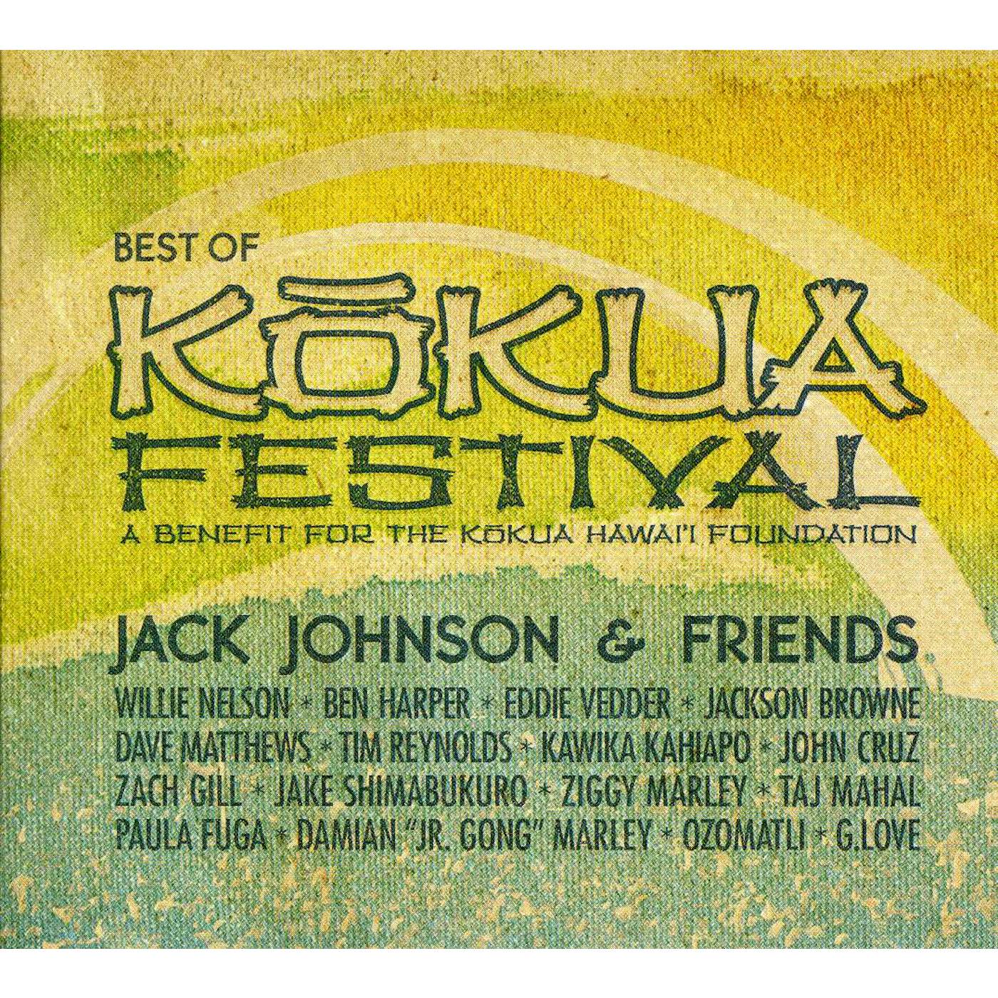 Jack Johnson BEST OF KOKUA FESTIVAL CD