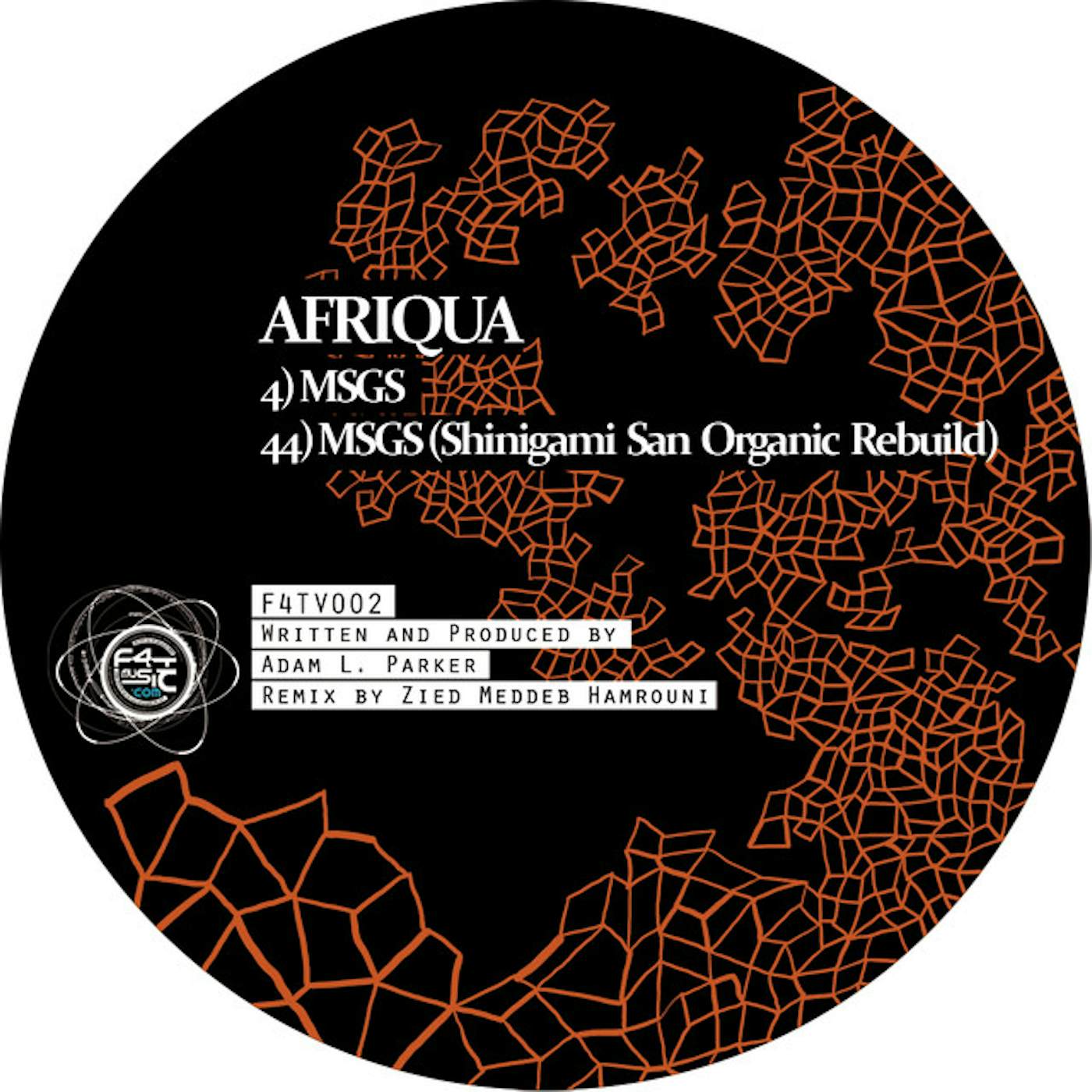 Afriqua MSGS Vinyl Record