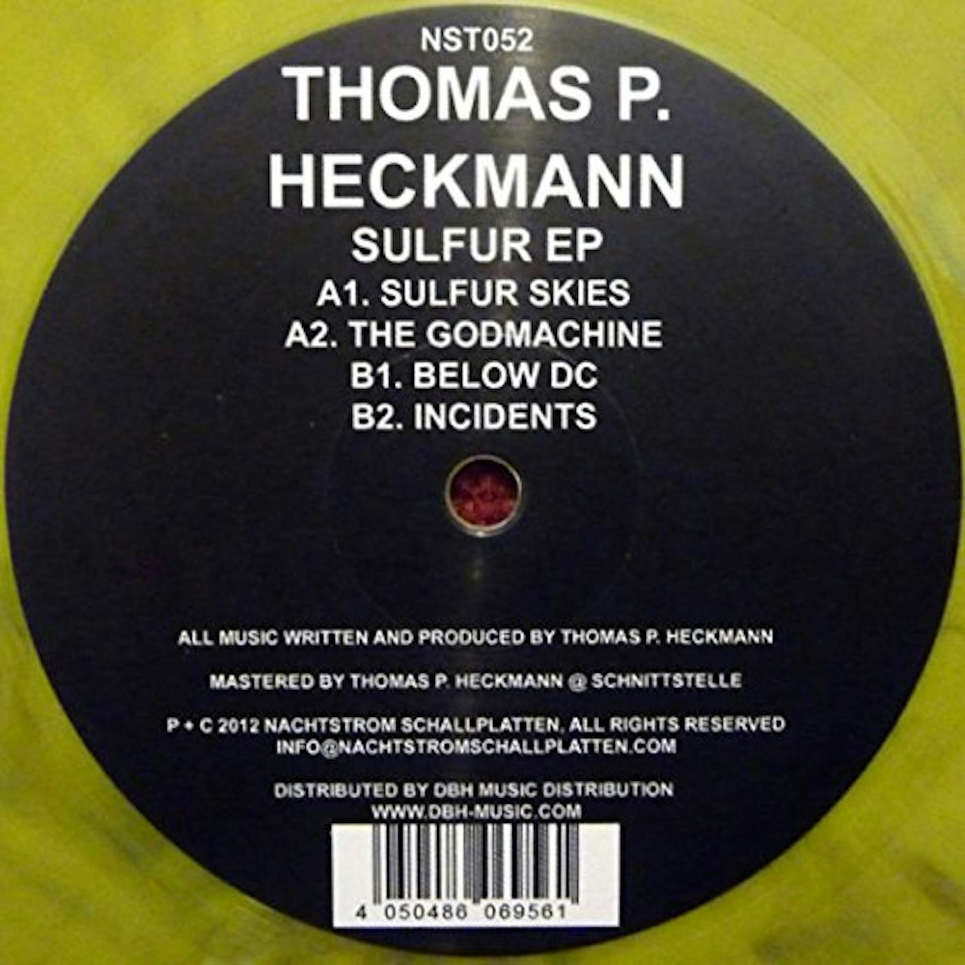 Thomas P. Heckmann SULFUR Vinyl Record