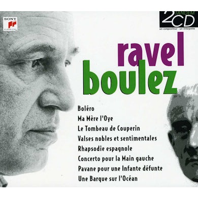 Pierre Boulez TANDEM RAVEL/BOULEZ CD