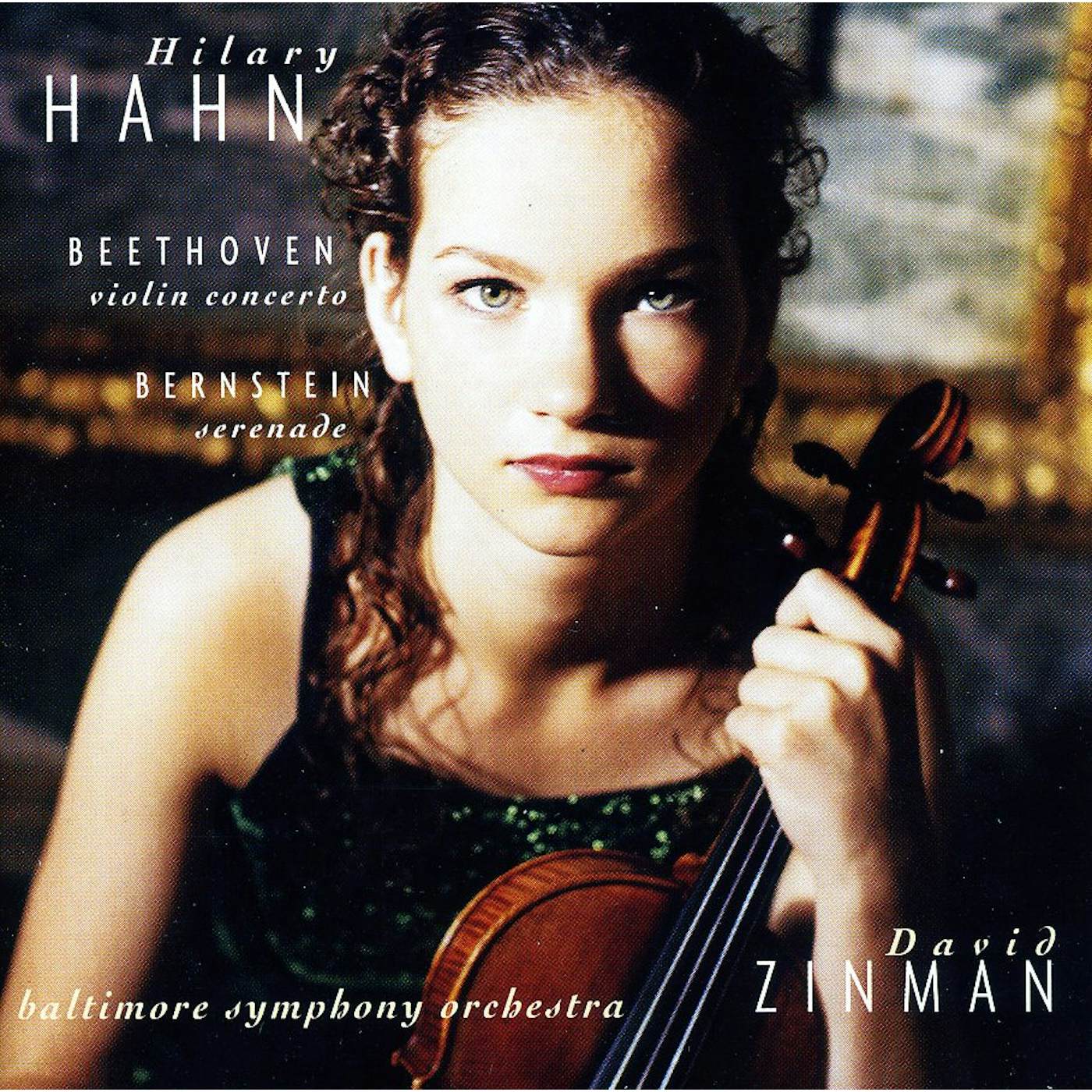 Hilary Hahn BEETHOVEN: VIOLIN CONCERTO BERNSTEIN S CD
