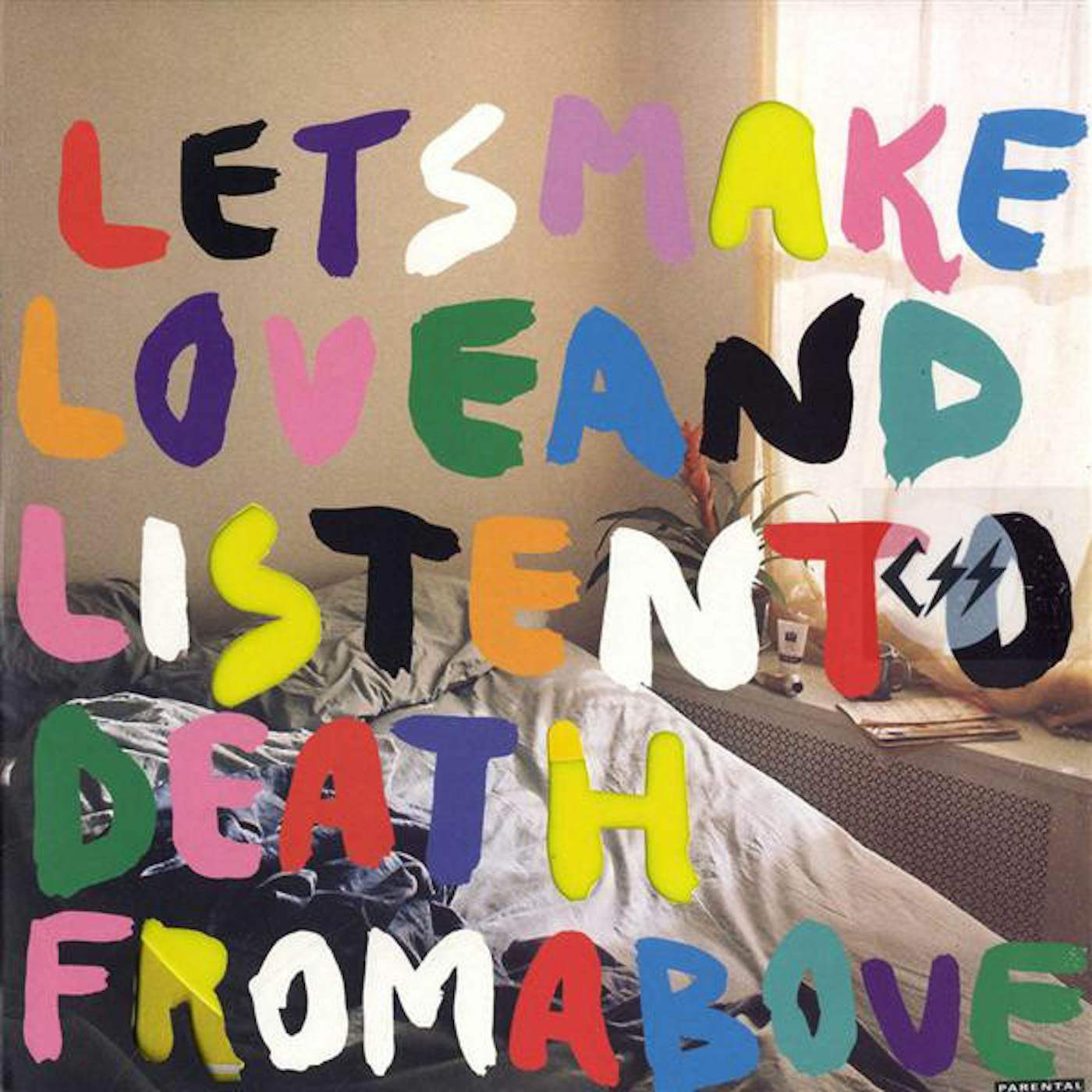 CSS LET'S MAKE LOVE & LISTEN TO DEATH FROM ABOVE Vinyl Record - UK Release