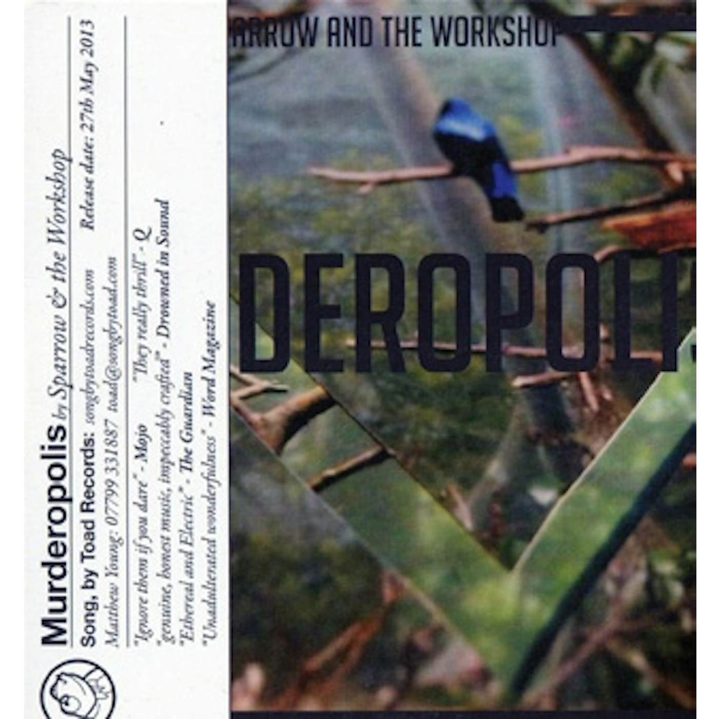 Sparrow And The Workshop Murderopolis Vinyl Record