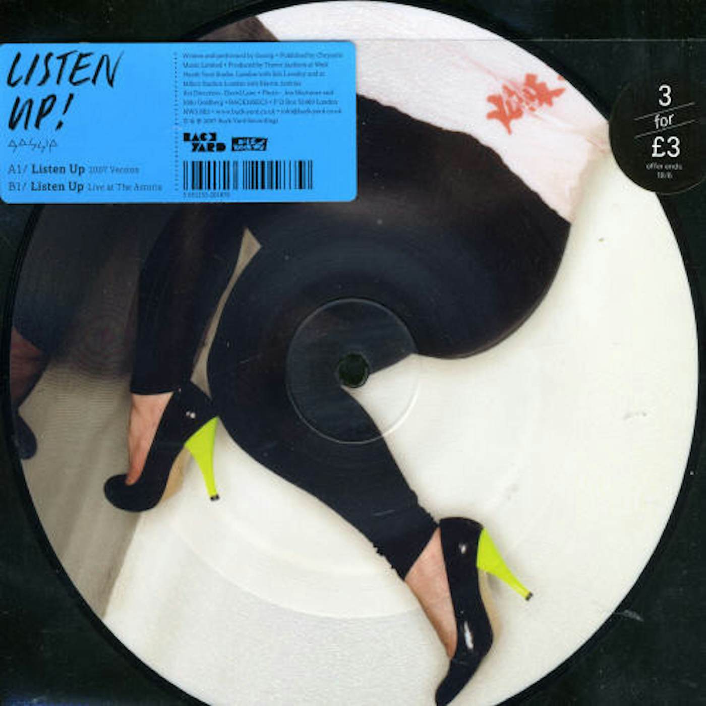 Gossip LISTEN UP PT. 2 Vinyl Record