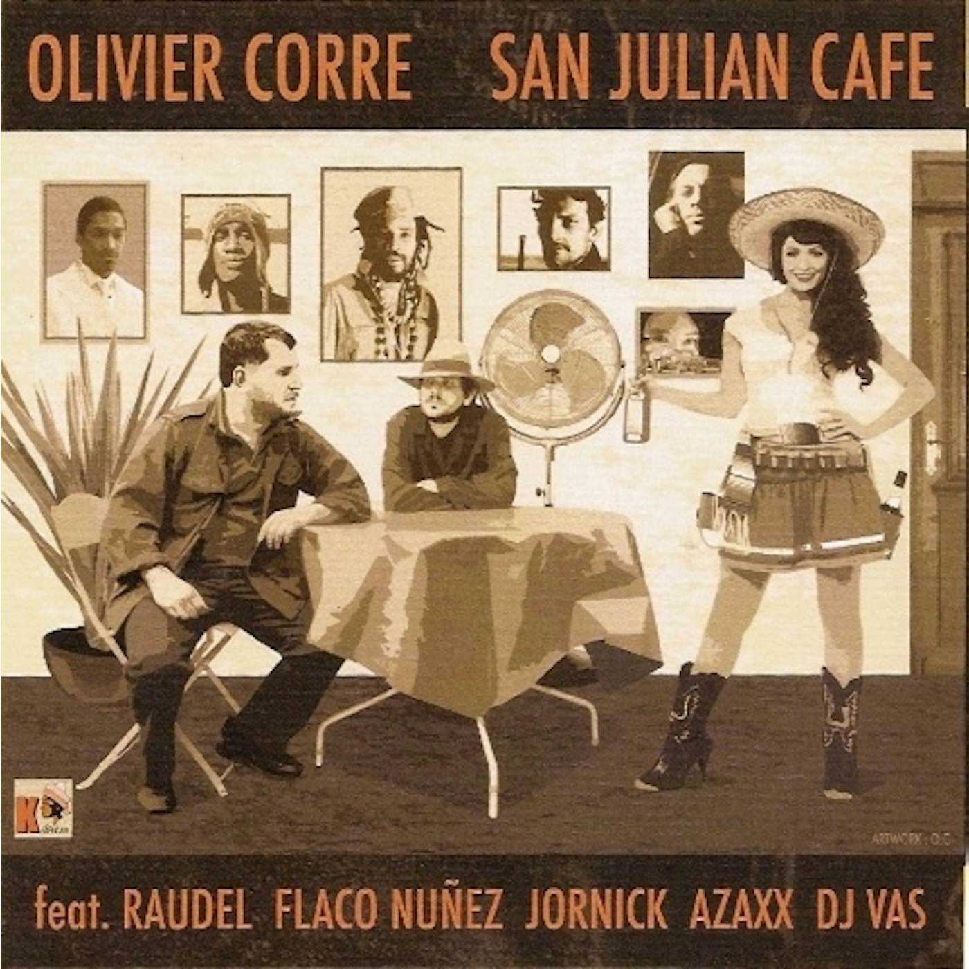 Olivier Corre San Julian Cafe Vinyl Record