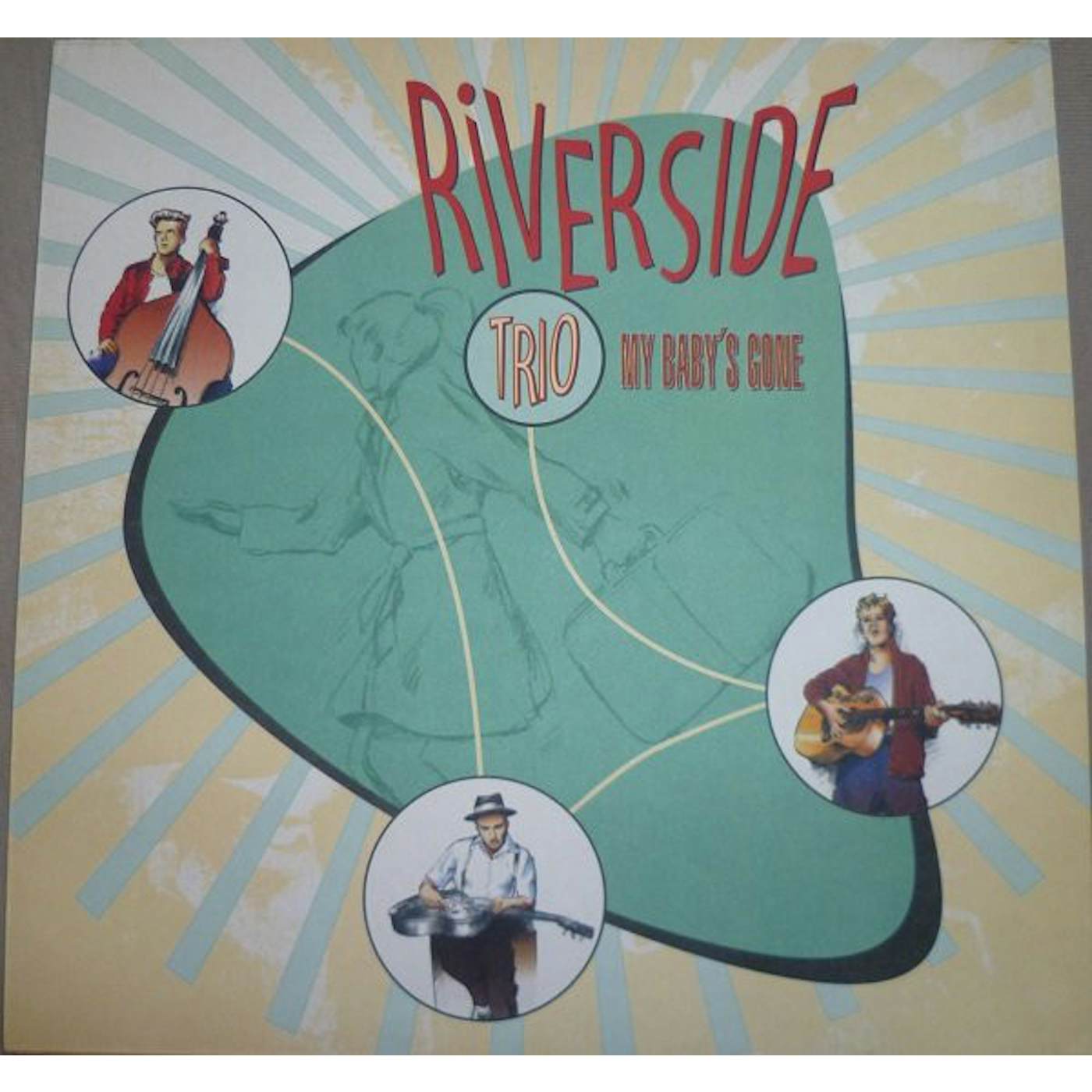 The Riverside Trio MY BABYS' GONE Vinyl Record