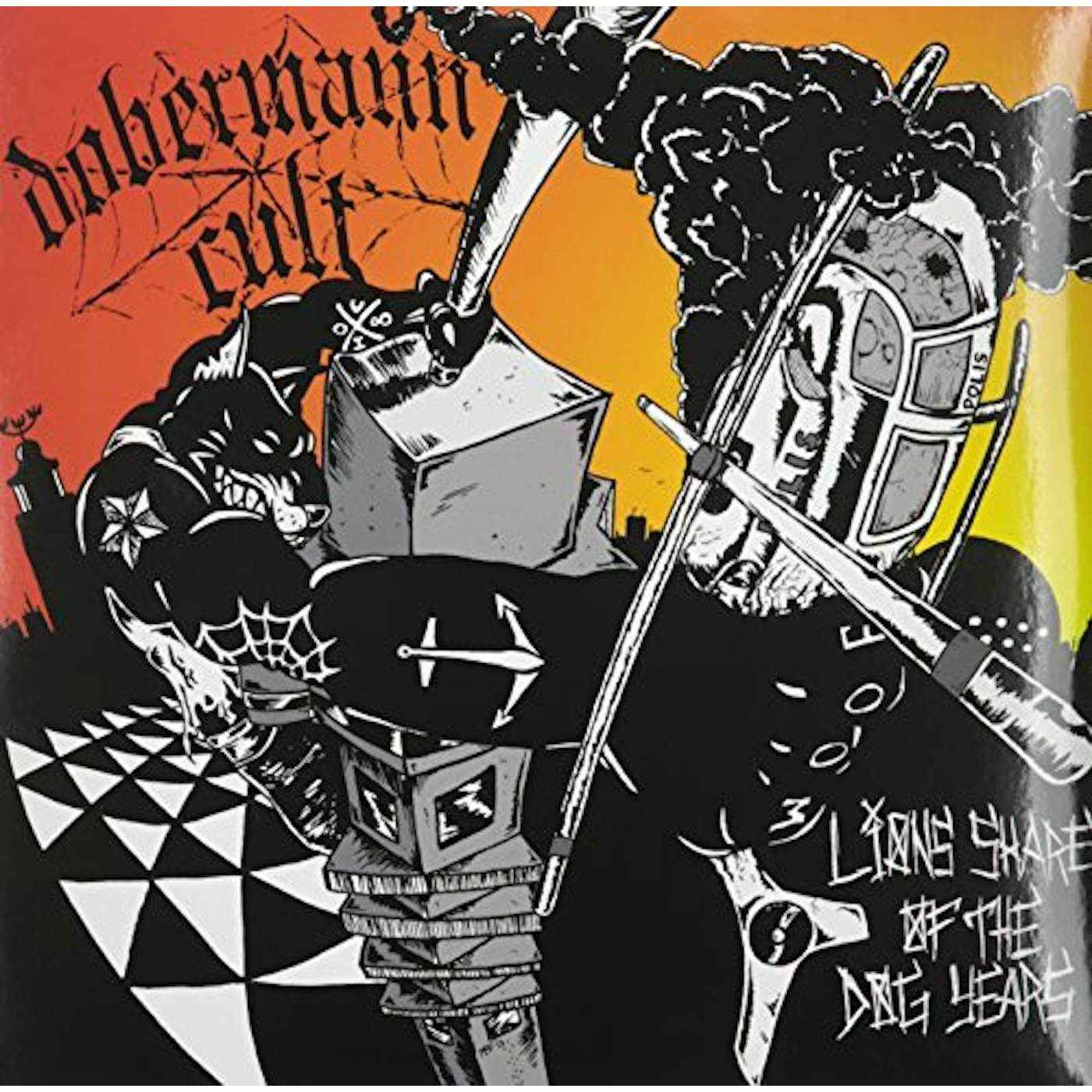 Dobermann Cult LIONS SHARE OF THE DOG Vinyl Record