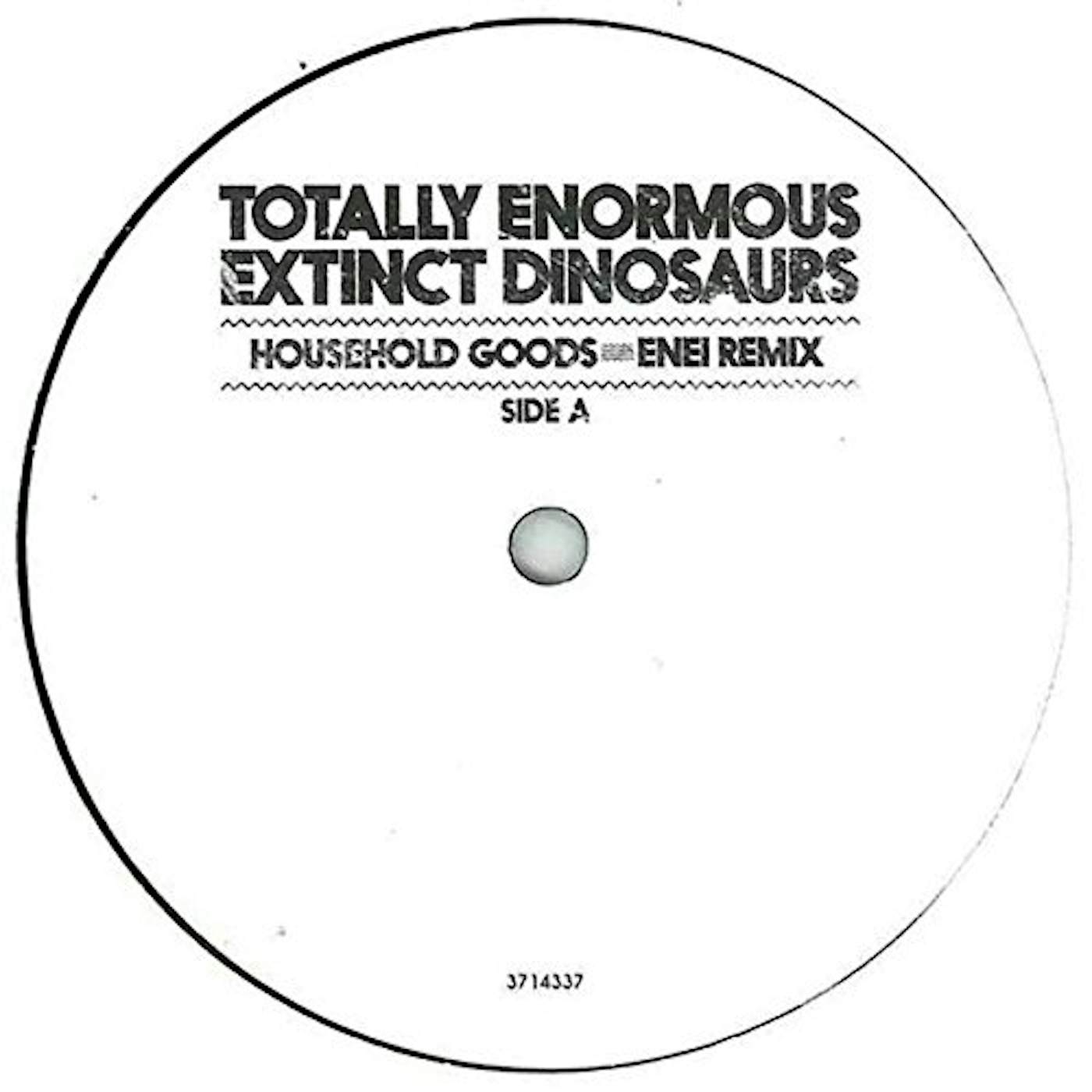 Totally Enormous Extinct Dinosaurs HOUSEHOLD GOODS Vinyl Record - UK Release