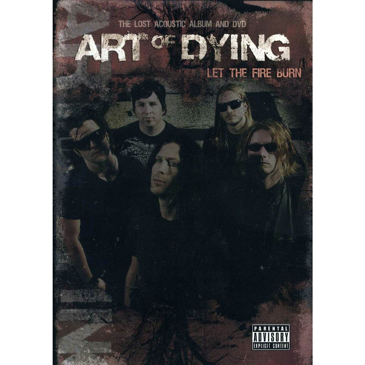 Art Of Dying LET THE FIRE BURN CD