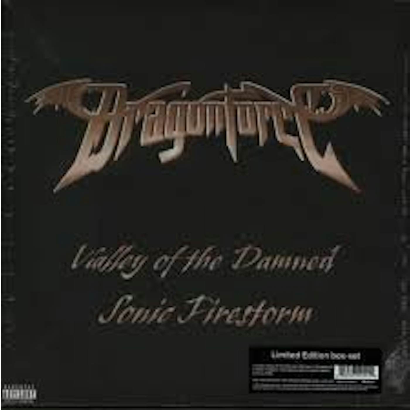 DragonForce VALLEY OF THE DAMNED/SONIC FIRESTORM CD