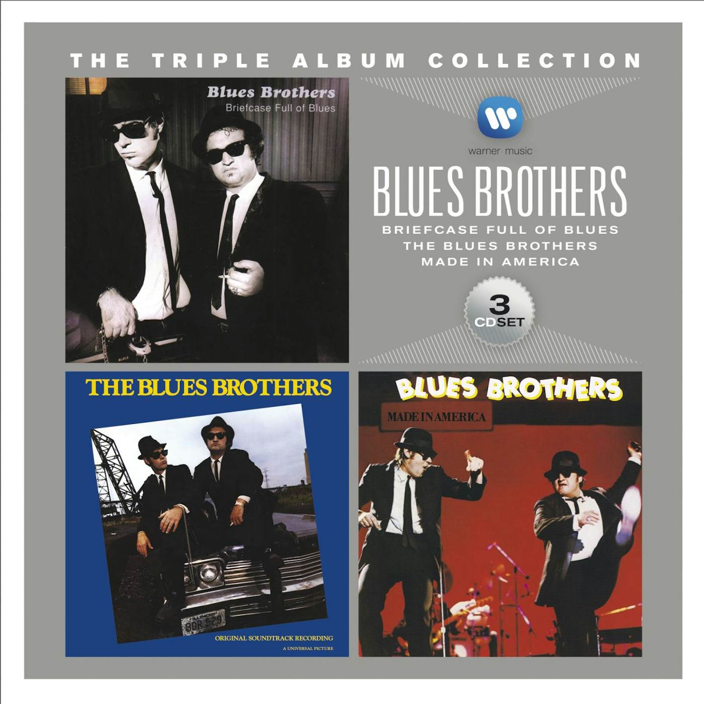 The Blues & Brothers TRIPLE ALBUM COLLECTION CD