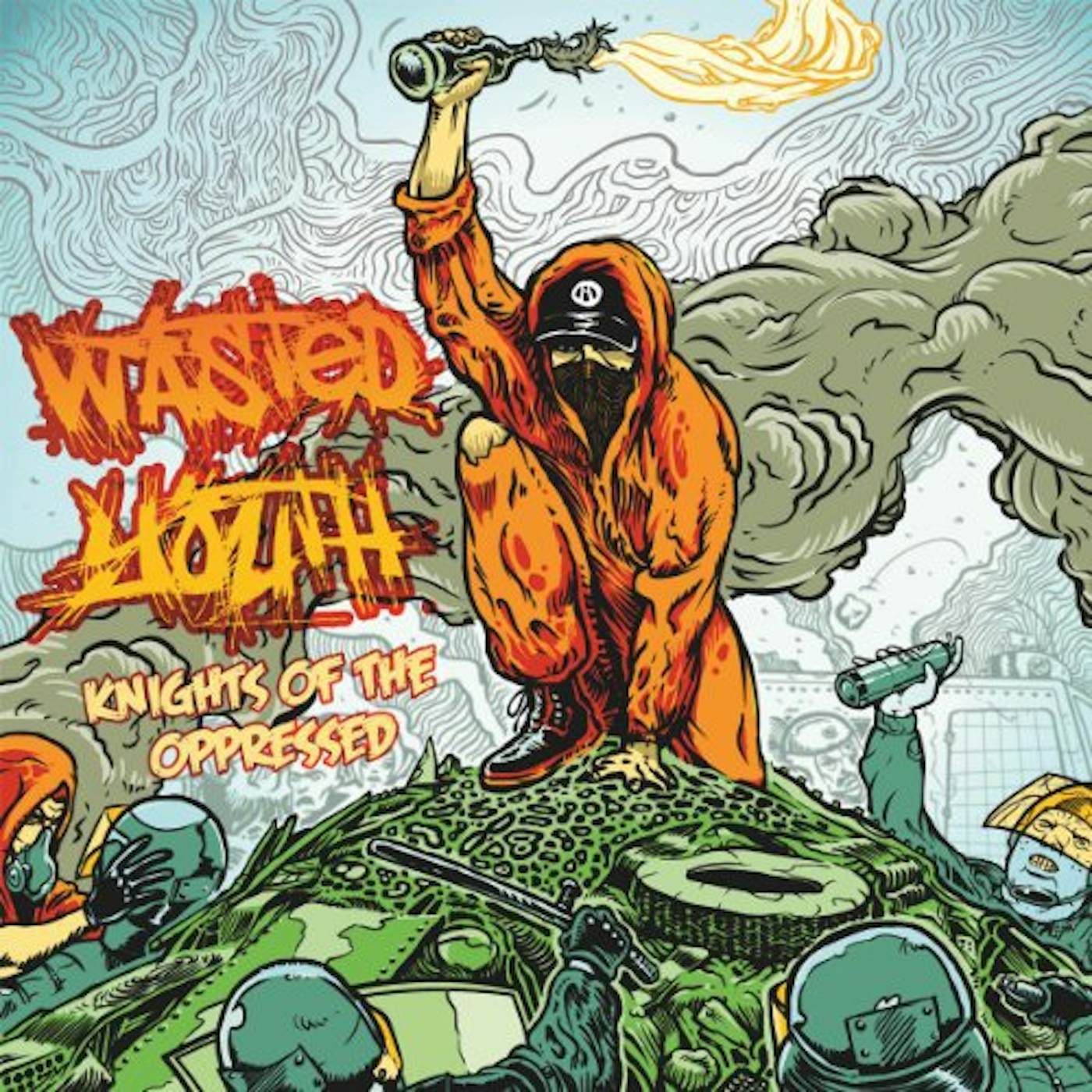 Wasted Youth Knights Of The Oppressed Vinyl Record