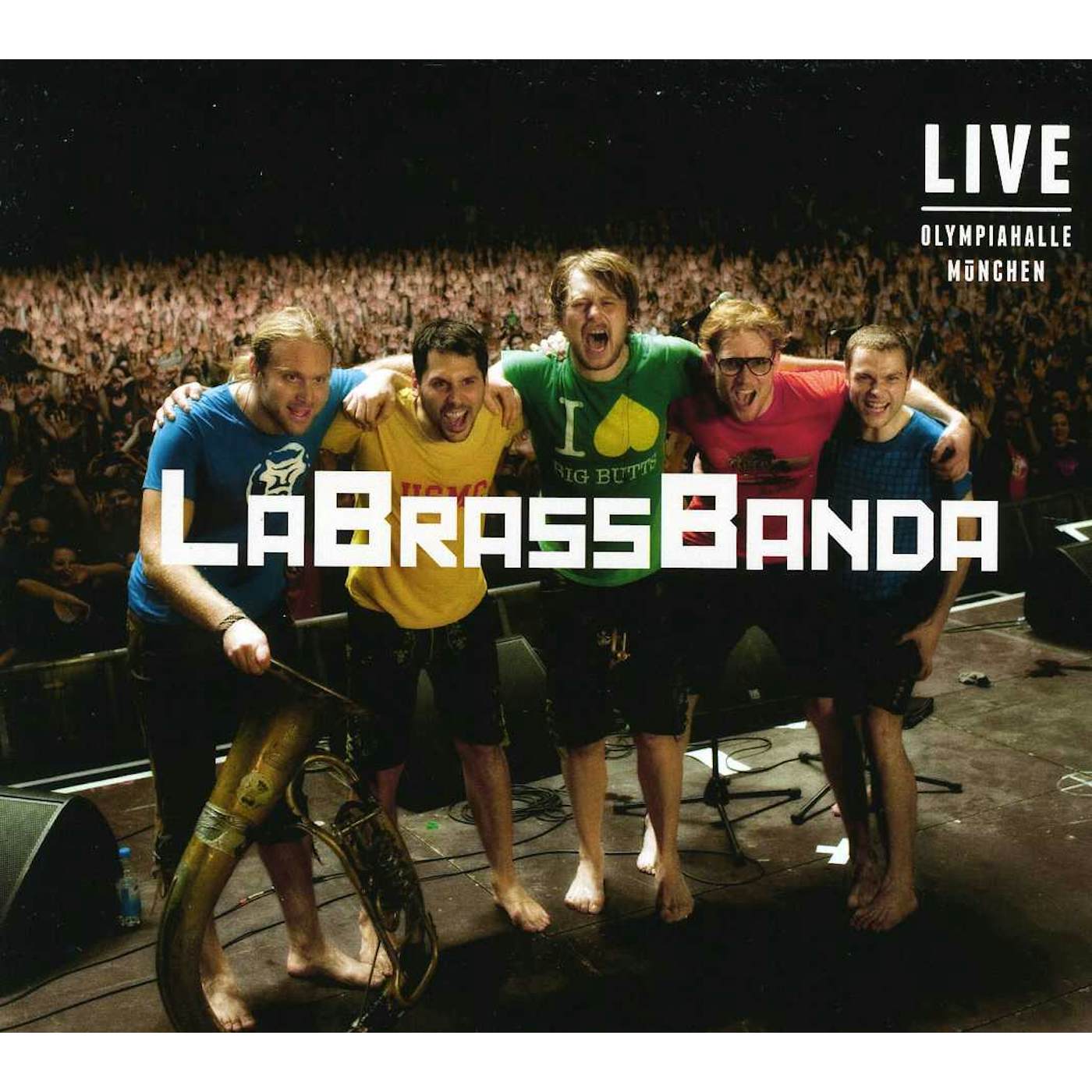 LaBrassBanda LIVE OLYMPIAHALLE MUNCHEN CD