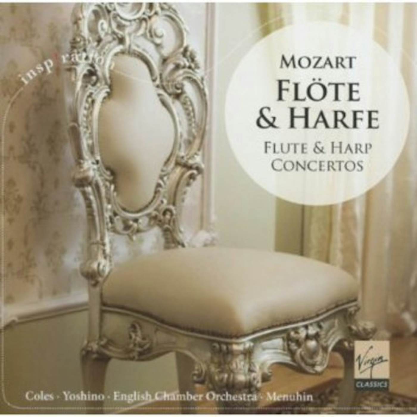 W.A. Mozart FLOETE & HARFE (FLUTE & HARP CONCERTOS) CD