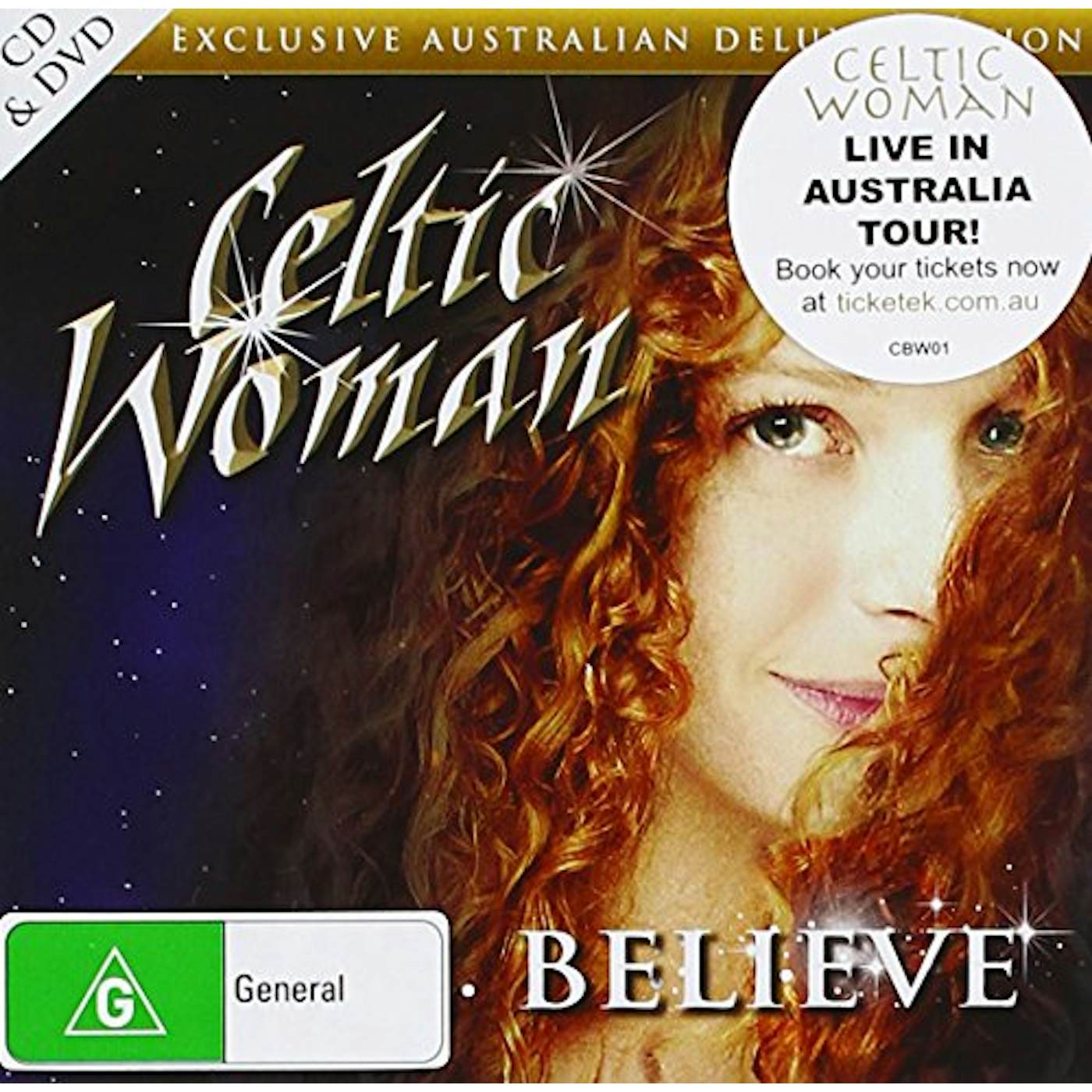 Celtic Woman BELIEVE (AUSTRALIAN DELUXE EDITION) CD