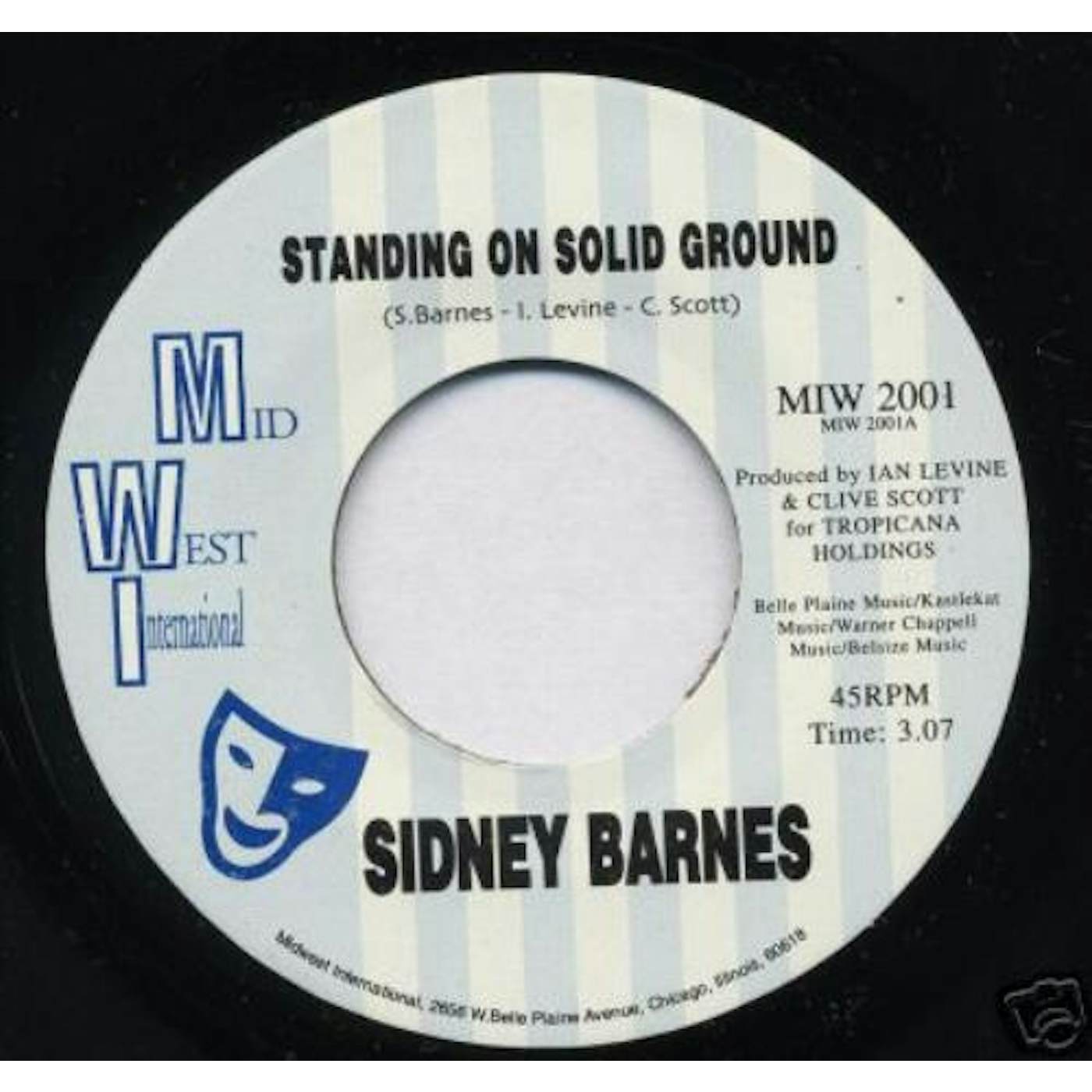 Sidney Barnes STANDING ON SOLID GROUND (UK) (Vinyl)