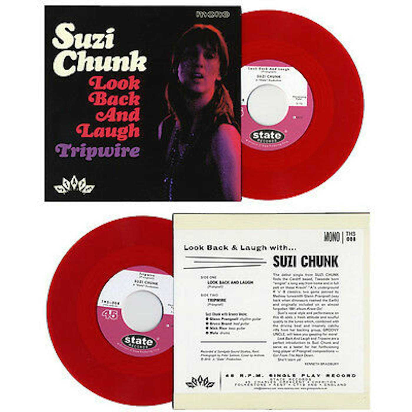 Suzy Chunk LOOK BACK & LAUGH Vinyl Record