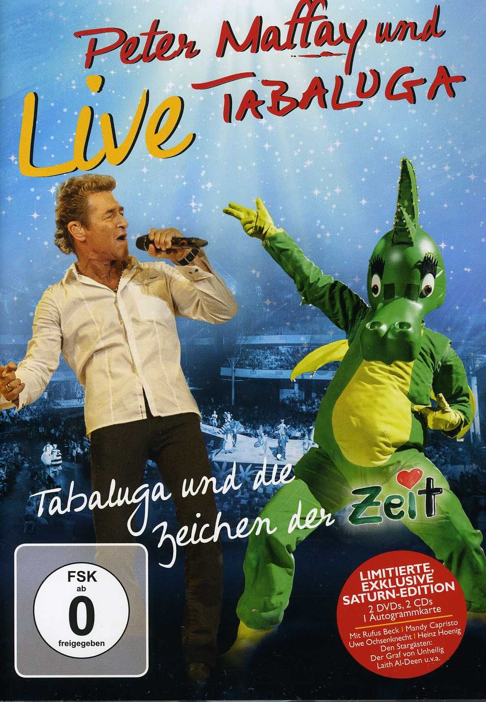 Peter Maffay TABALUGA UND DIE ZEICHEN DER ZEIT-LIVE CD