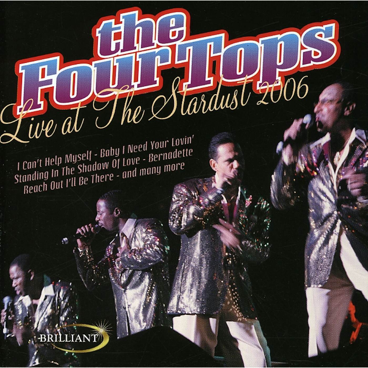 Four Tops LIVE AT THE STARDUST 2006 CD