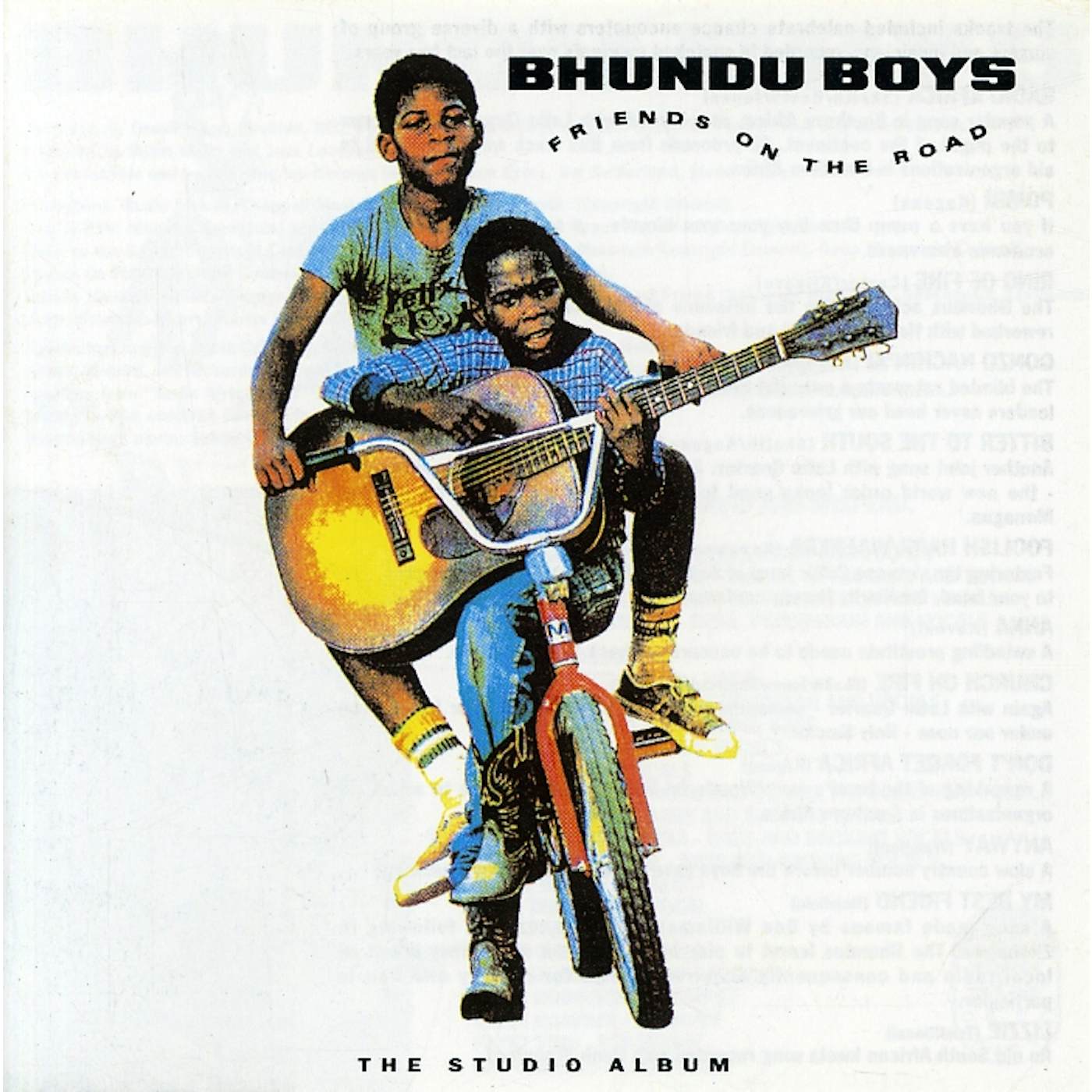 Bhundu Boys FRIENDS ON THE ROAD CD