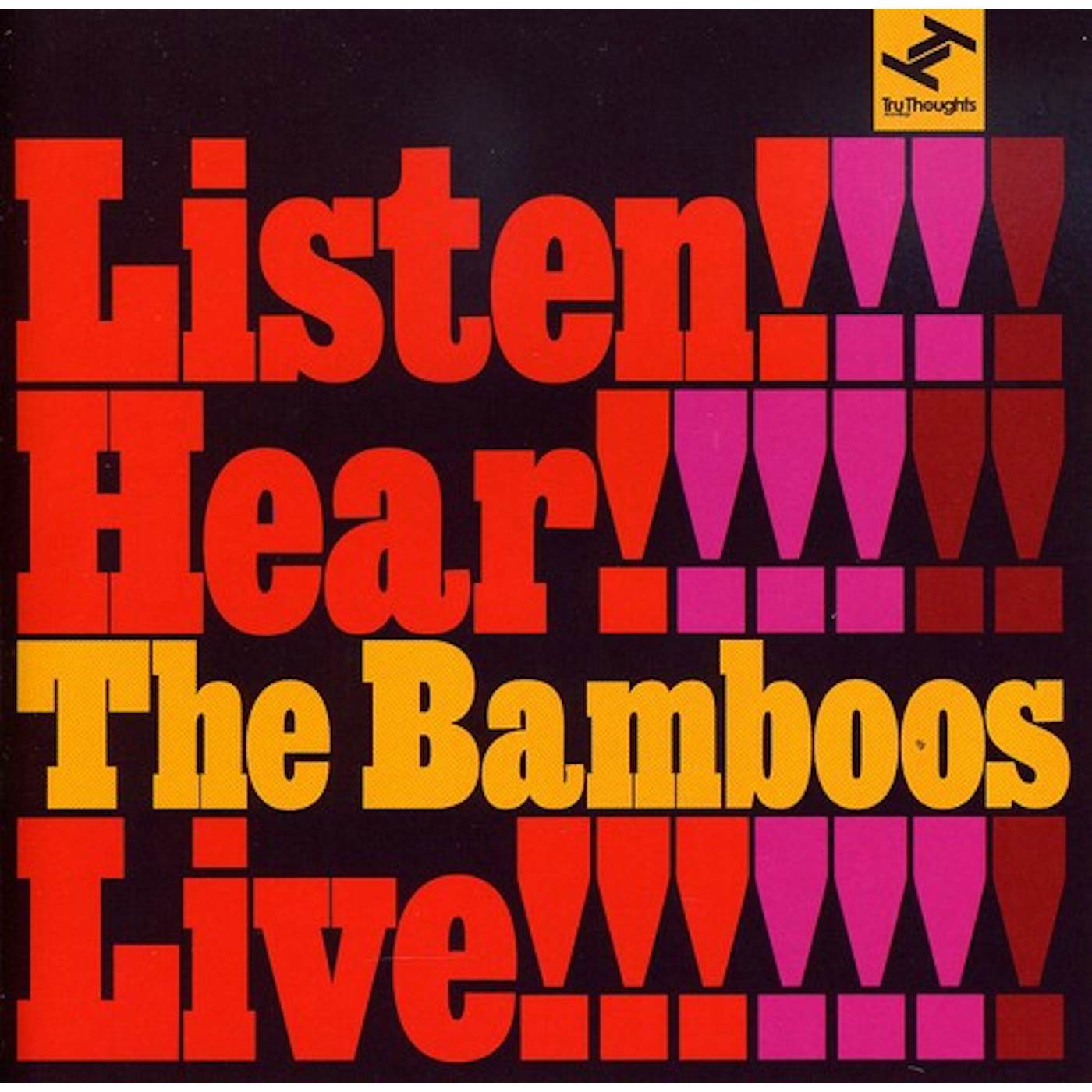 LISTEN! HEAR!! THE BAMBOOS LIVE!!! CD