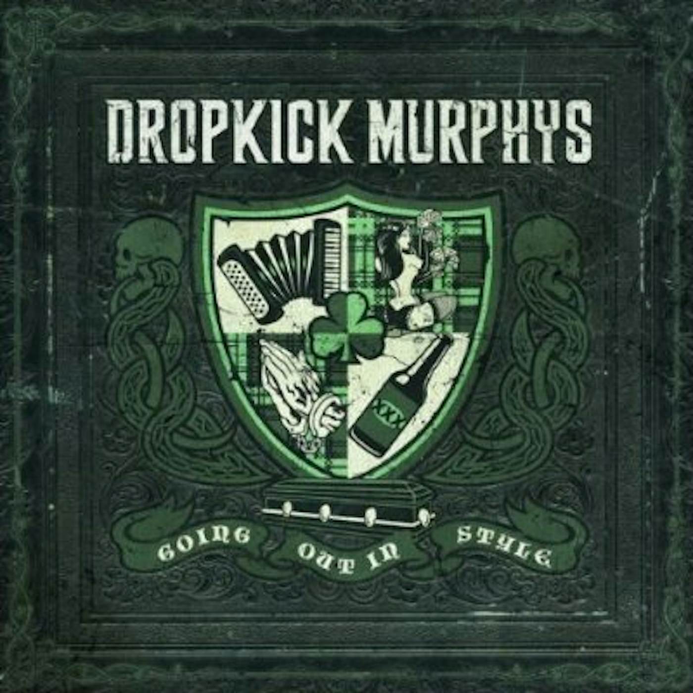 Dropkick Murphys Going Out In Style Album Cover T-Shirt White