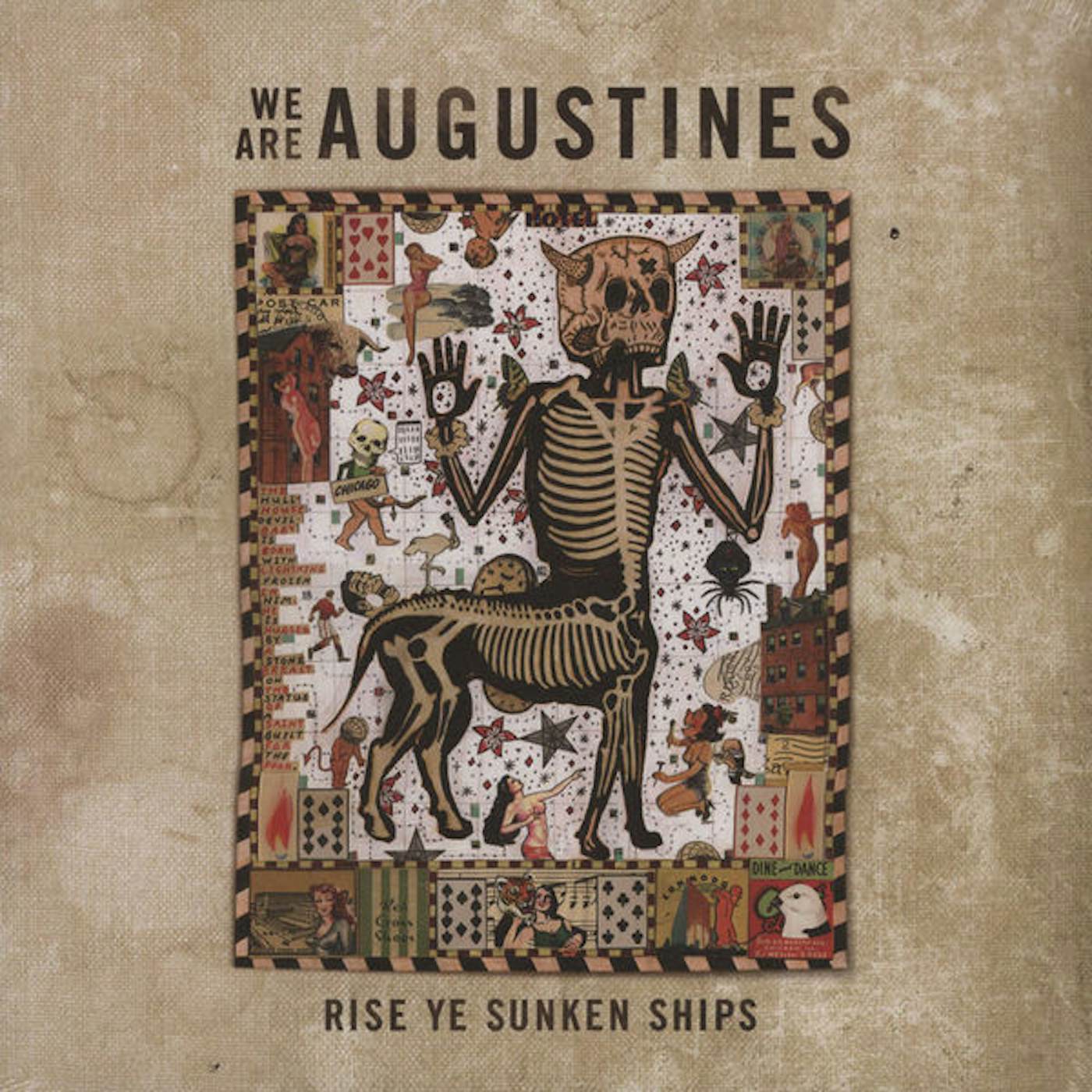 We Are Augustines RISE YE SUNKEN SHIPS Vinyl Record - UK Release