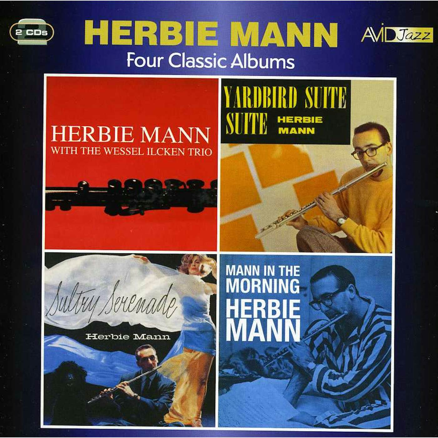Herbie Mann FOUR CLASSIC ALBUMS CD
