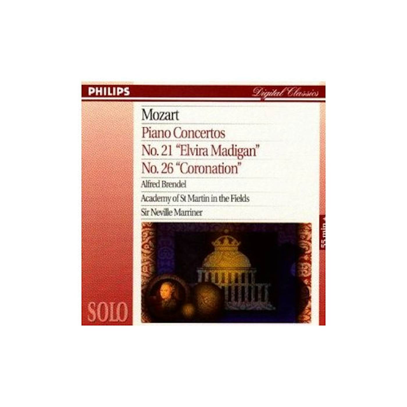 W.A. Mozart PIANO CONCERTOS N. 21 & 26 CD