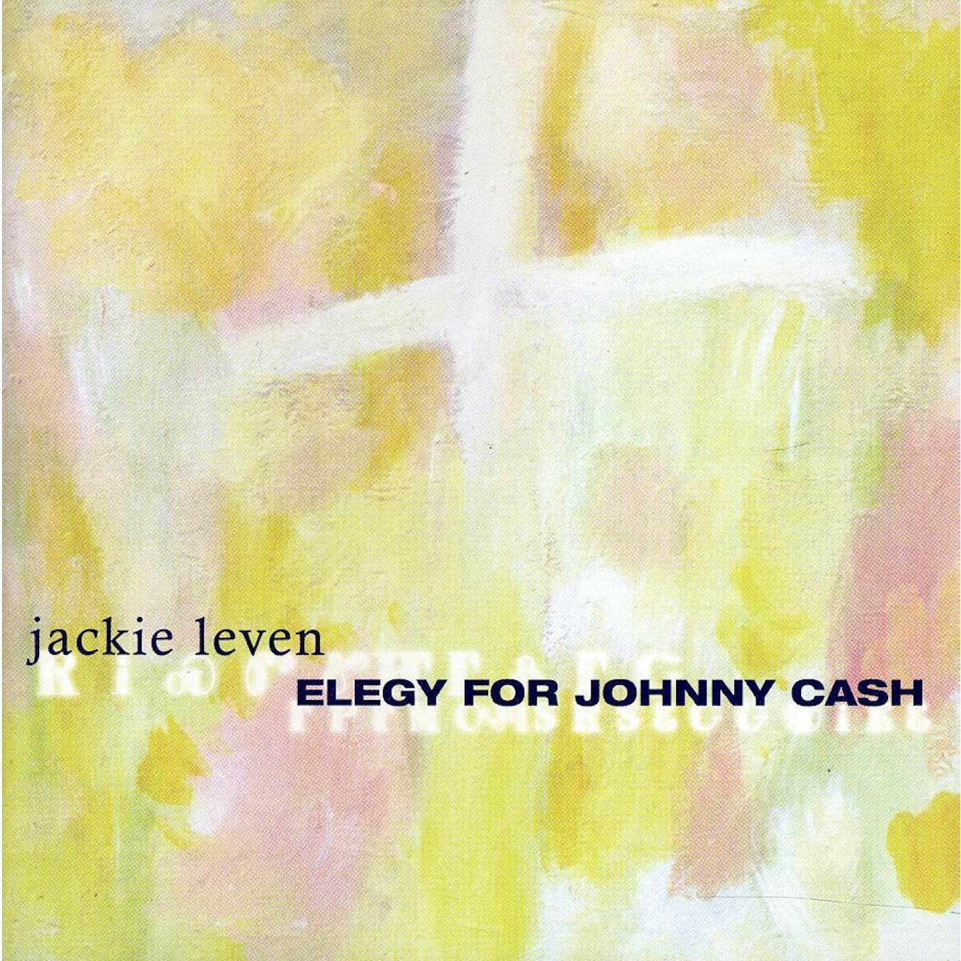 Jackie Leven ELEGY FOR JOHNNY CASH CD