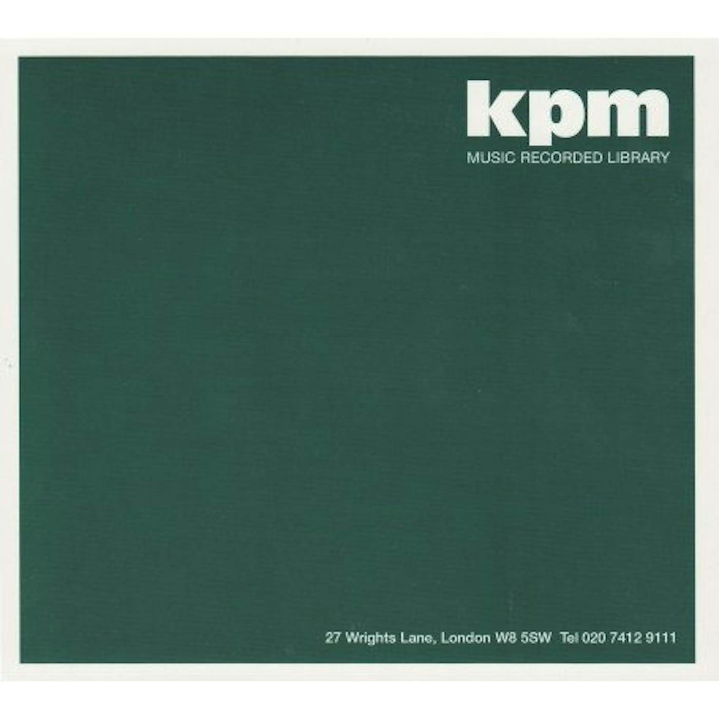 KPM1000 VOL. 2-BIG BEAT Vinyl Record