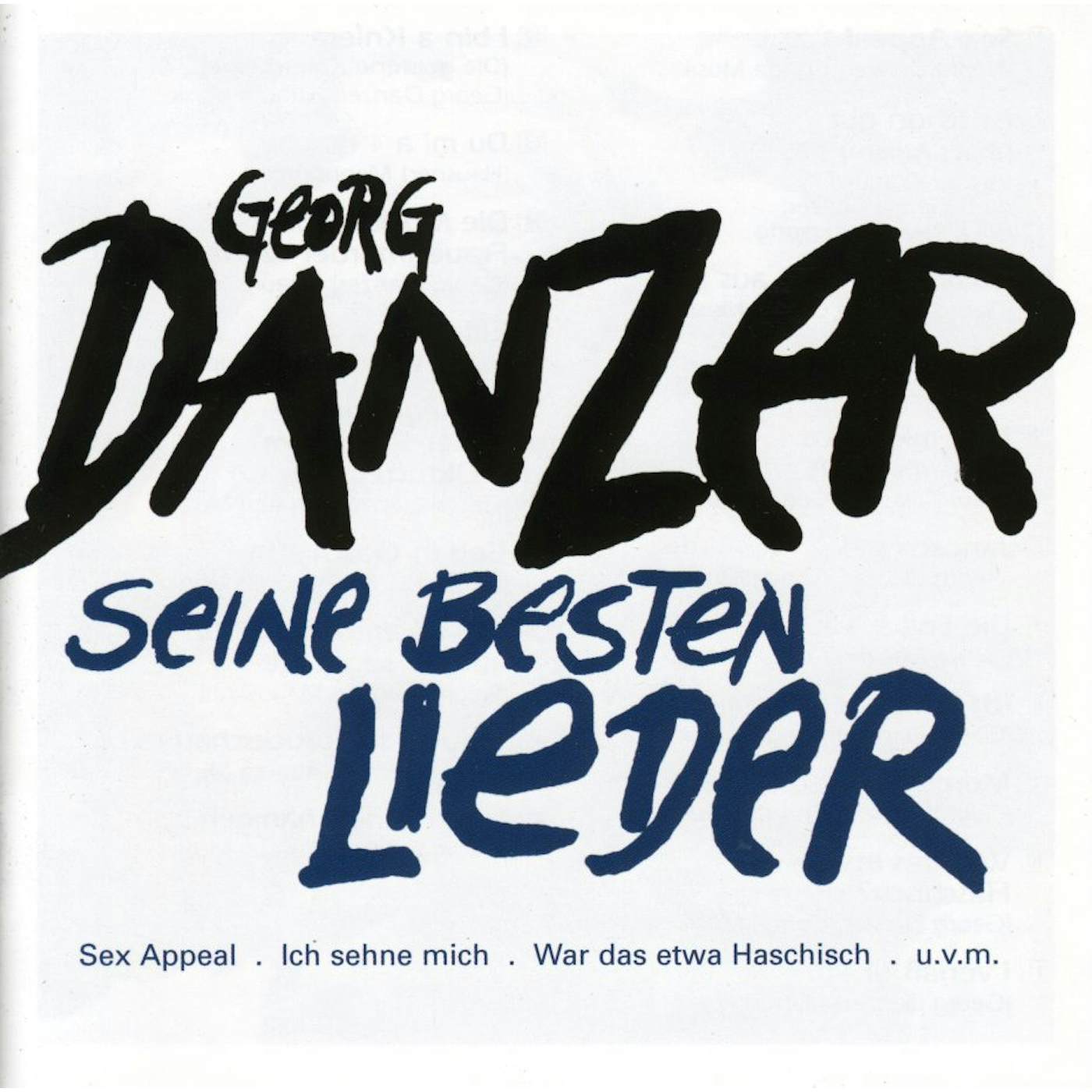 GEORG DANZER-SEINE BESTEN LIE CD