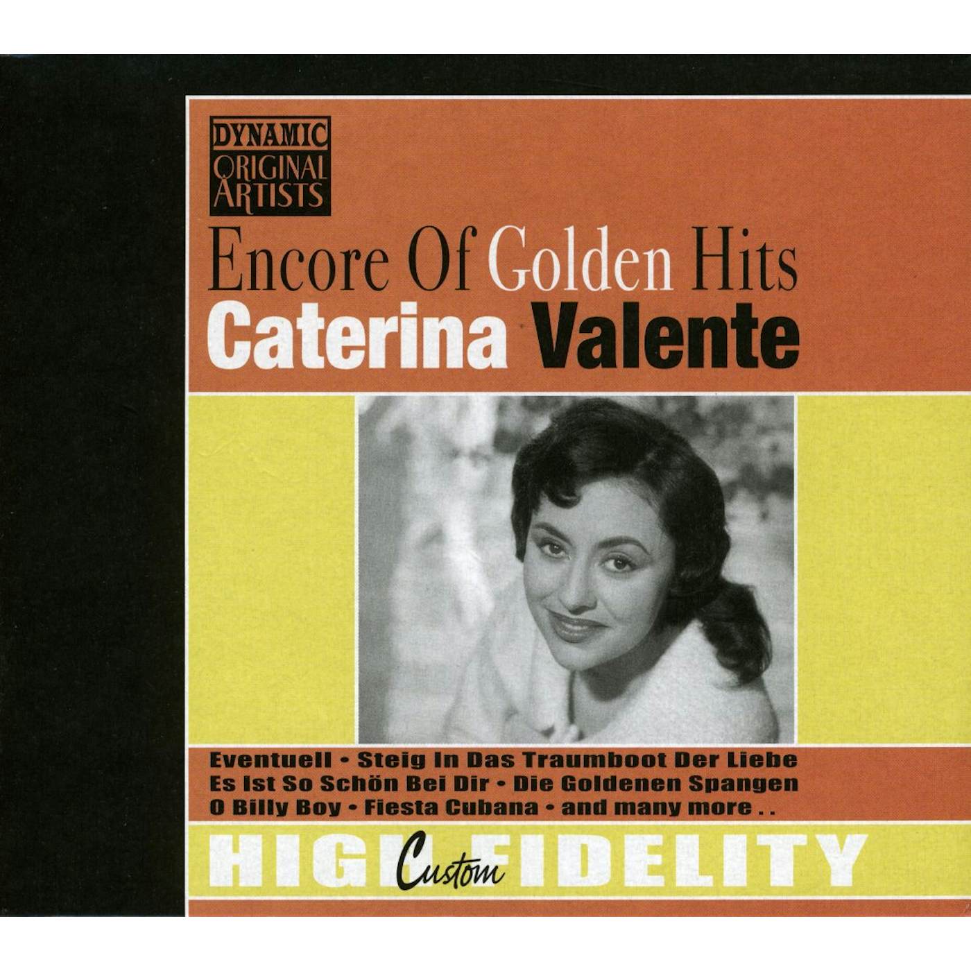 Caterina Valente ENCORE OF GOLDEN HITS CD