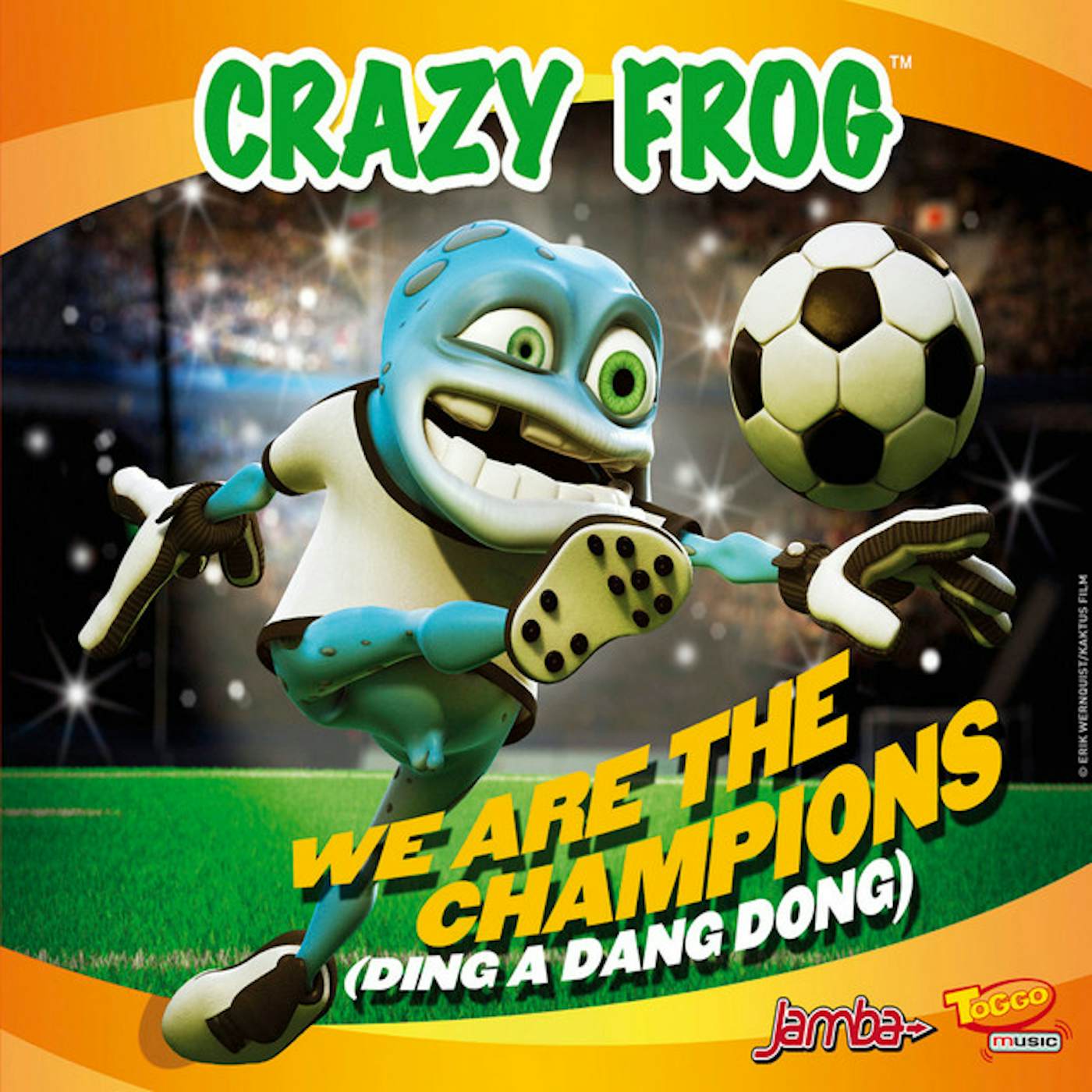 Crazy Frog WE ARE THE CHAMPIONS (DING DANG DON Vinyl Record