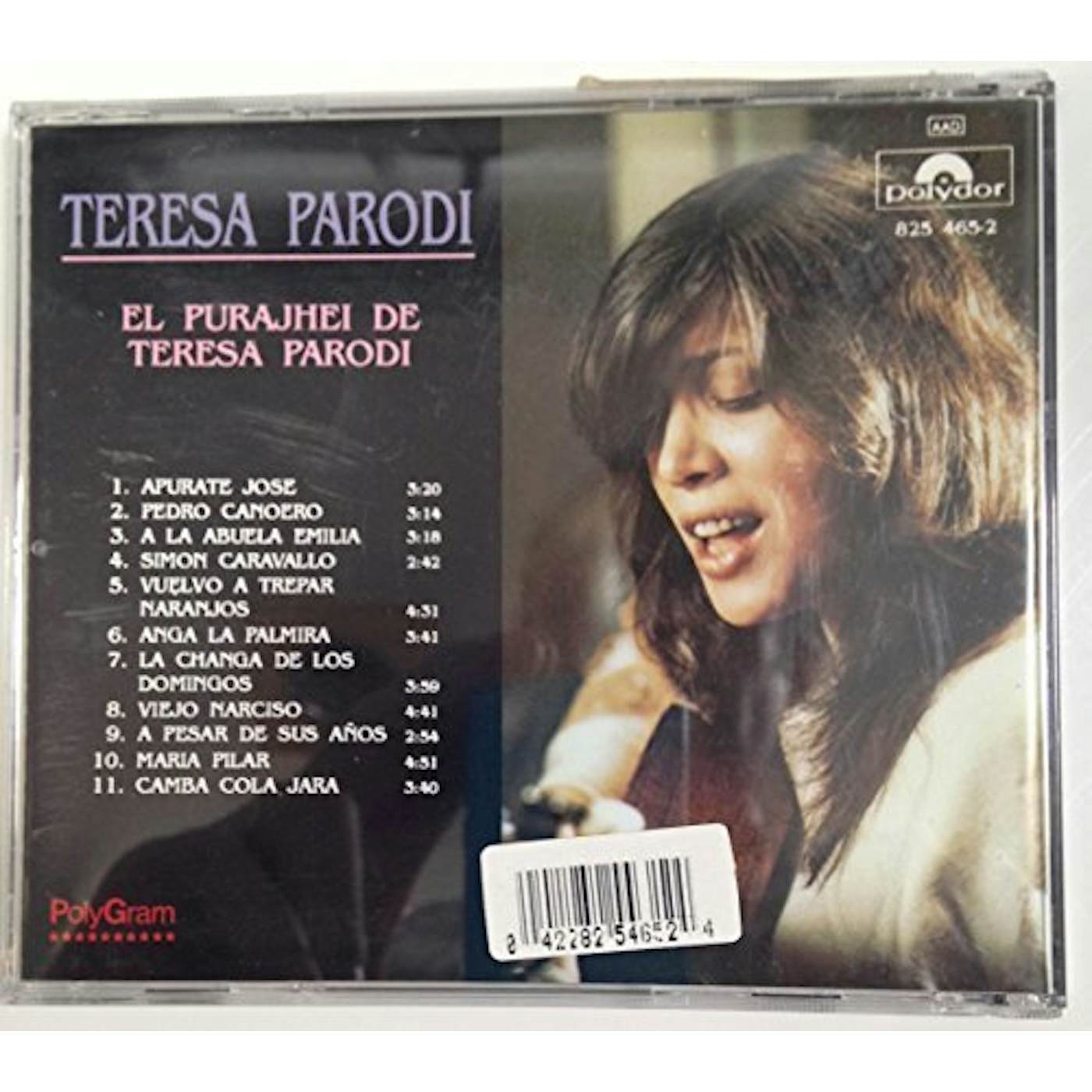 Teresa Parodi EL PURAJHEY DE CD