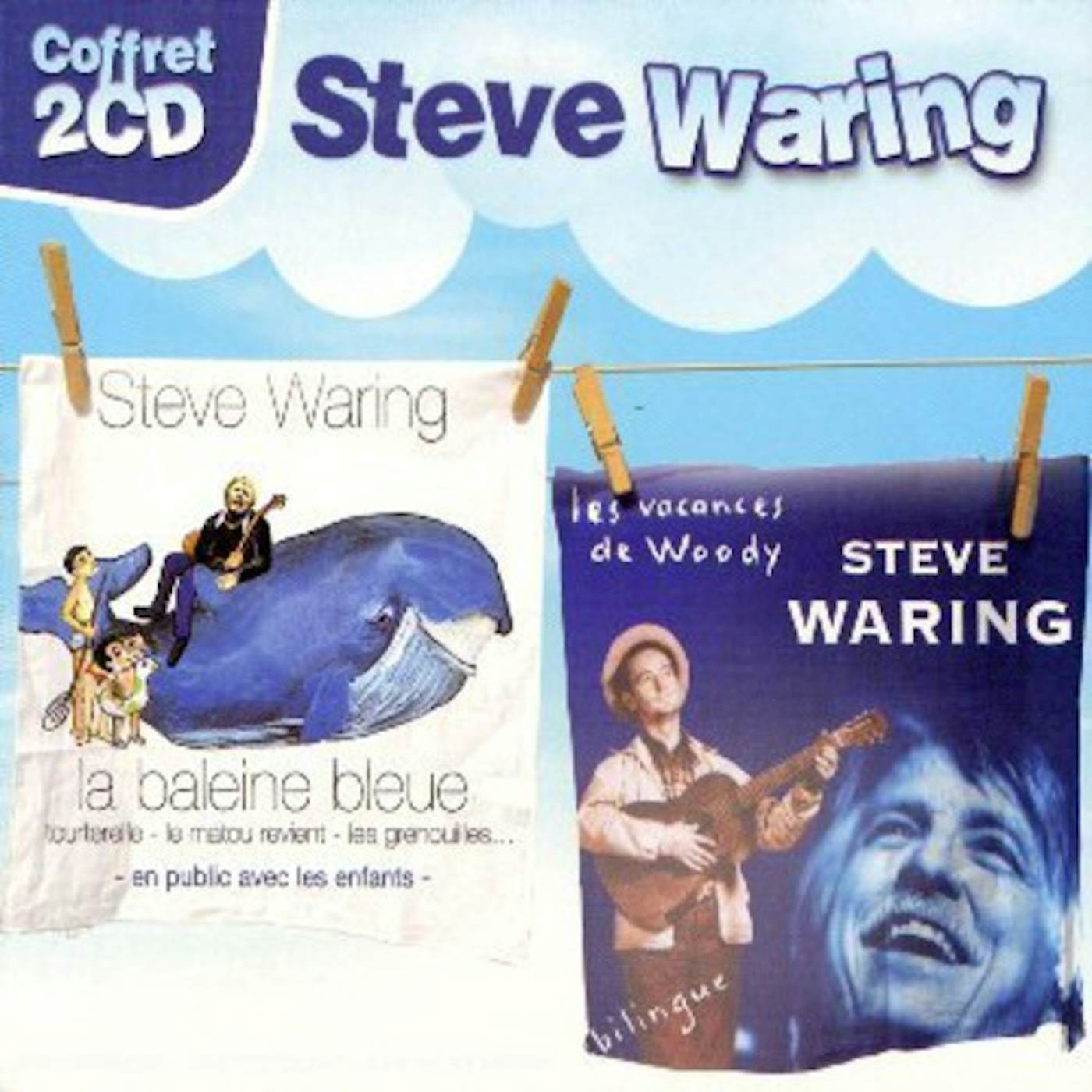 Steve Waring - Les grenouilles - chanson pour enfants 