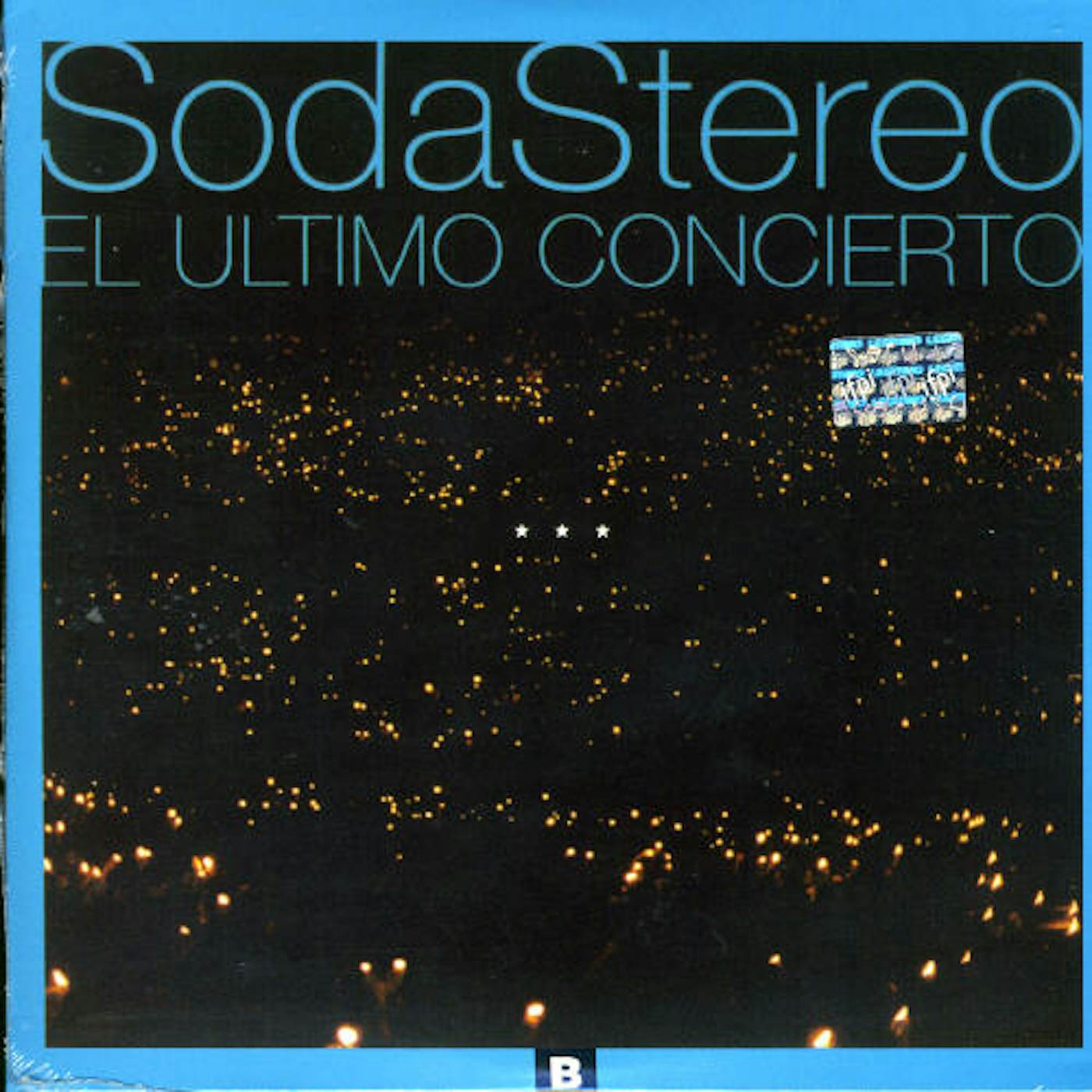 Soda Stereo VINYL REPLICA: EL ULTIMO CONCIERTO B CD