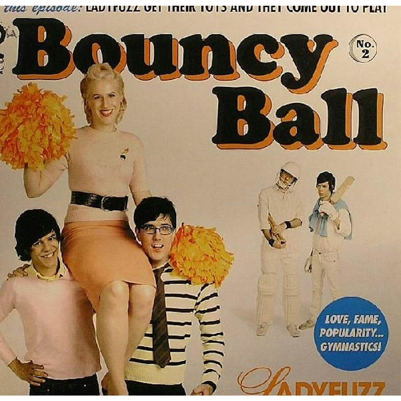 Ladyfuzz Bouncy Ball Vinyl Record